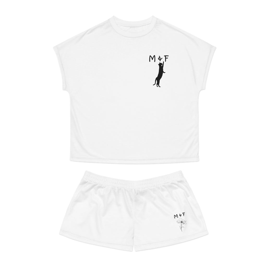 Women's Short Pajama Set (M&F Logo)