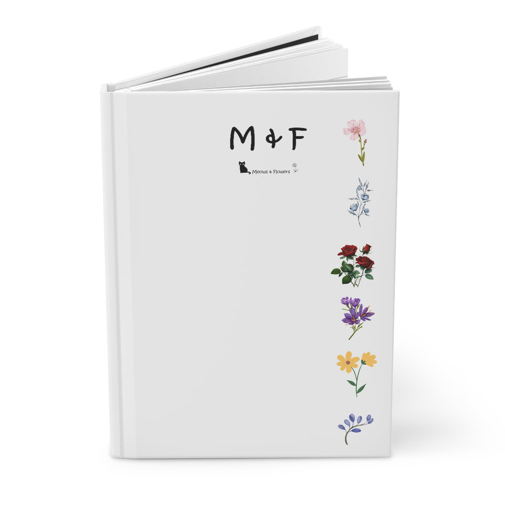 Hardcover Journal Matte (All Flowers)