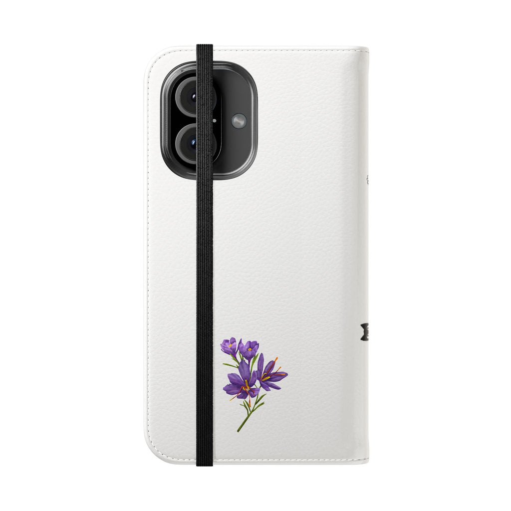 Flip Cases (Purple Flower)