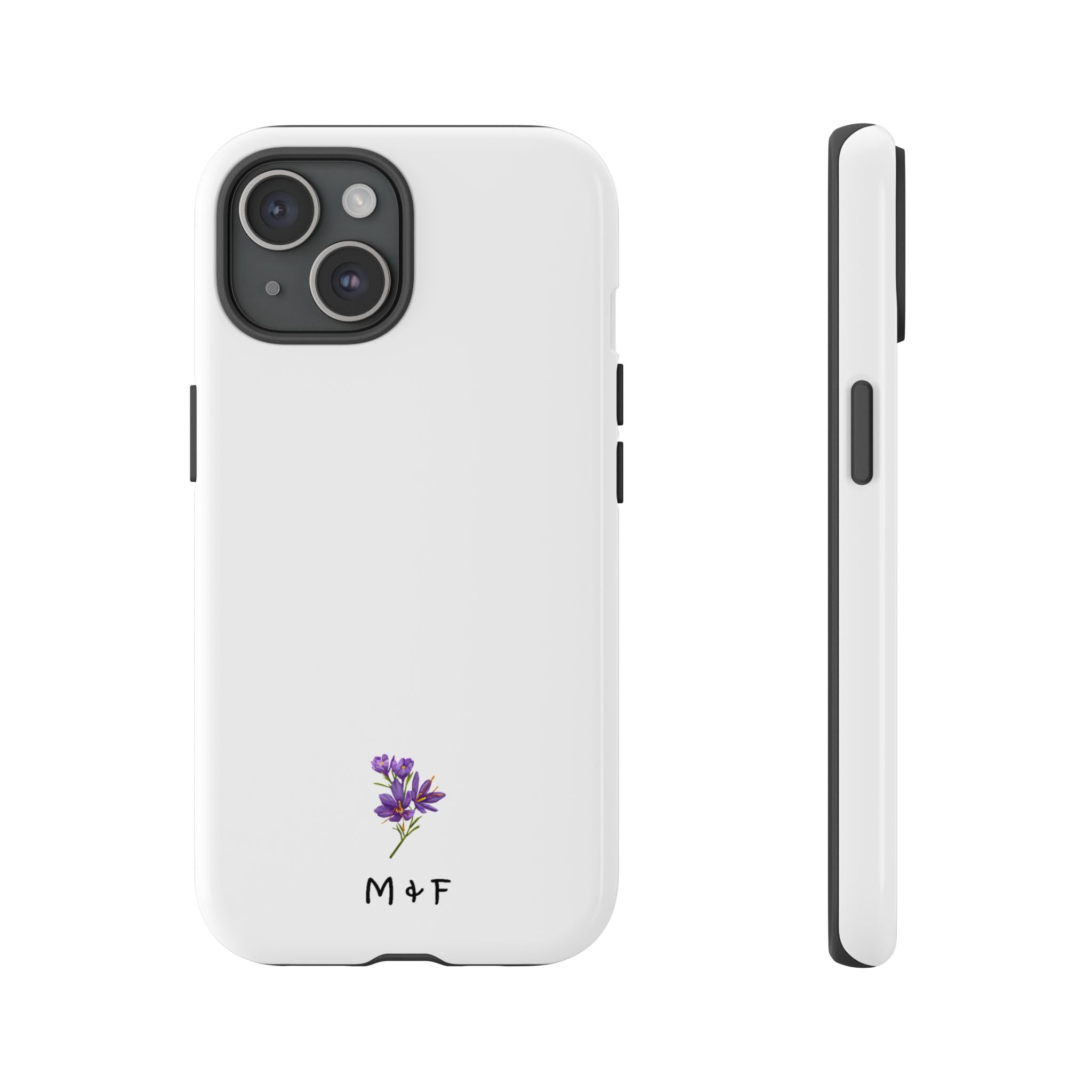 Tough Phone Case (Purple Flower)