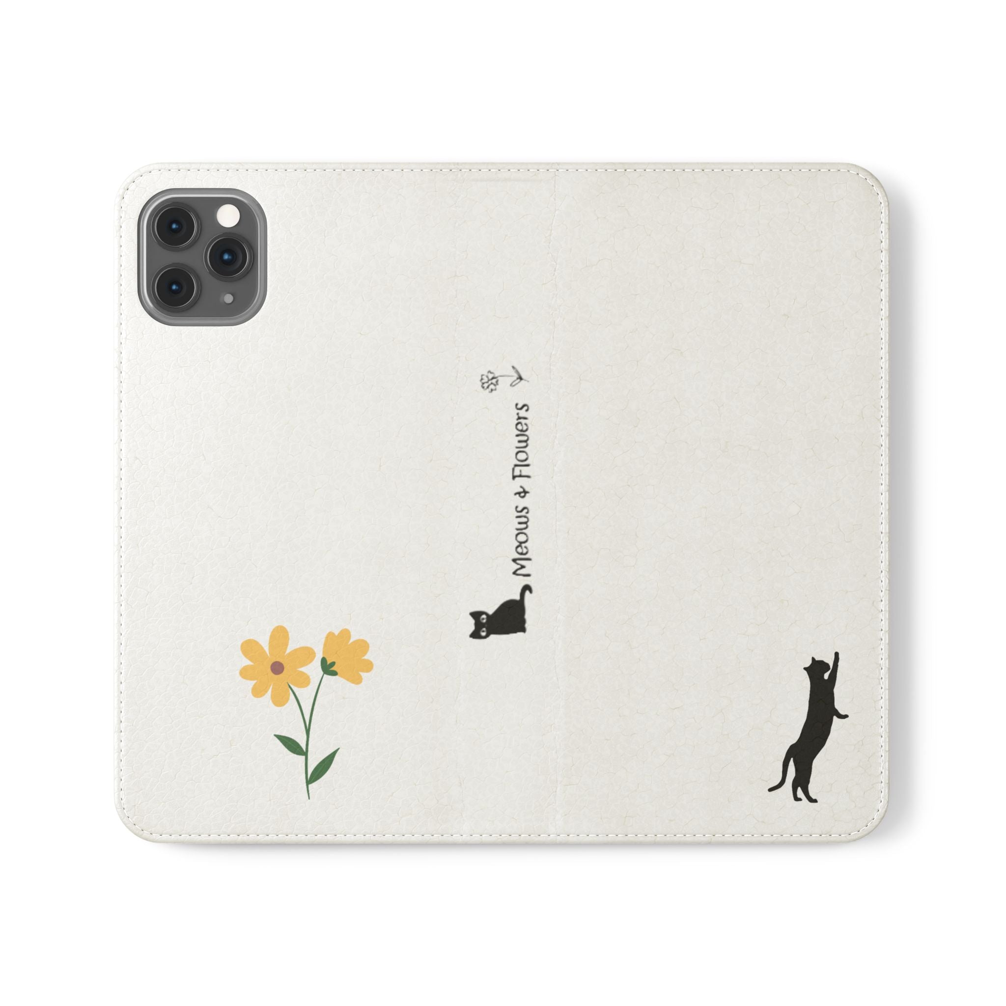 Flip Cases (Yellow Flower)