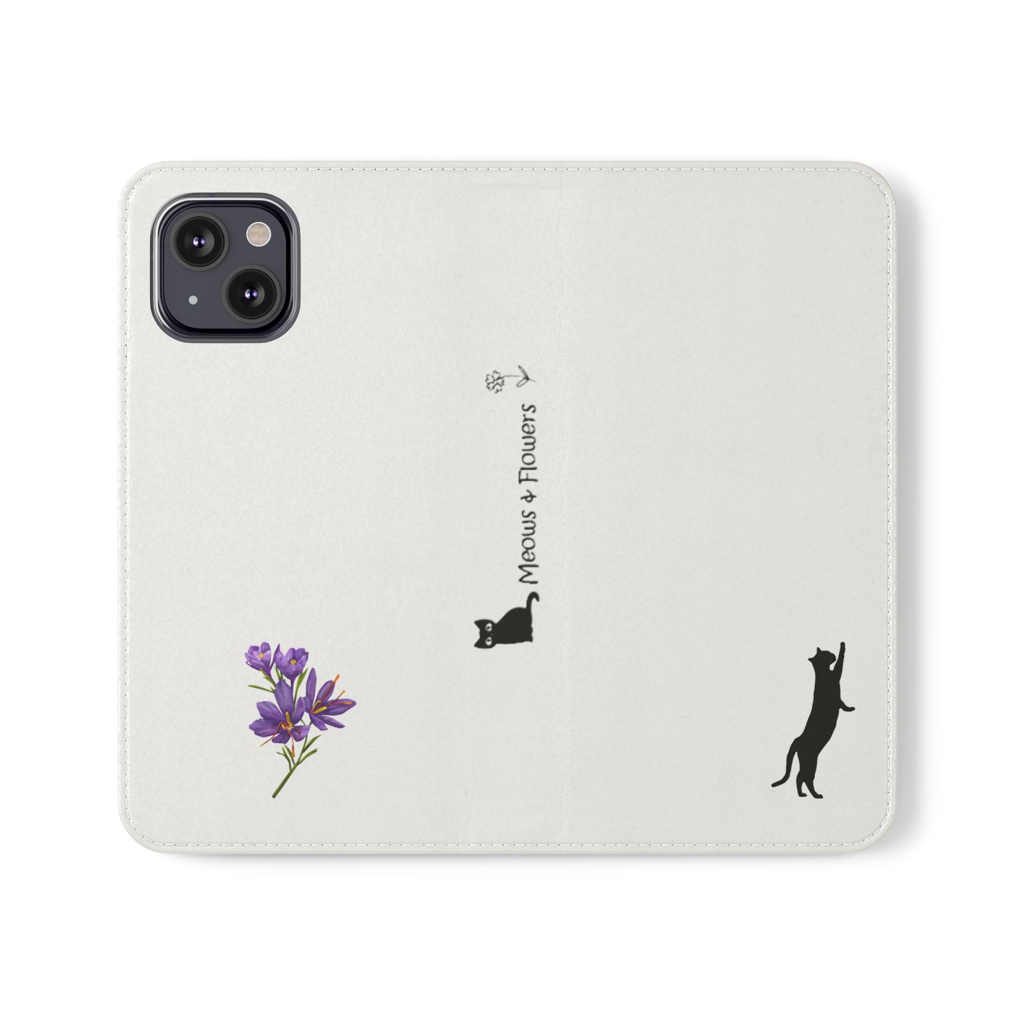 Flip Cases (Purple Flower)