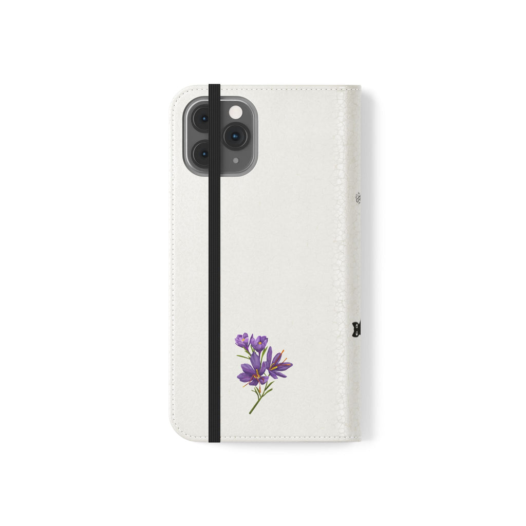 Flip Cases (Purple Flower)