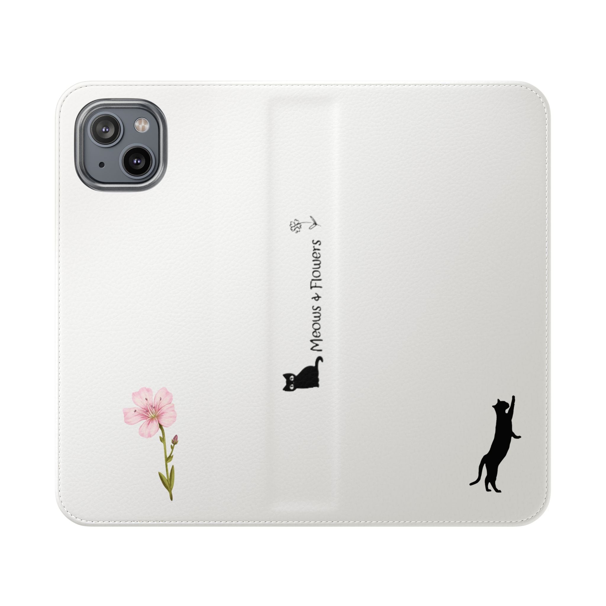 Flip Cases (Pink Flower)