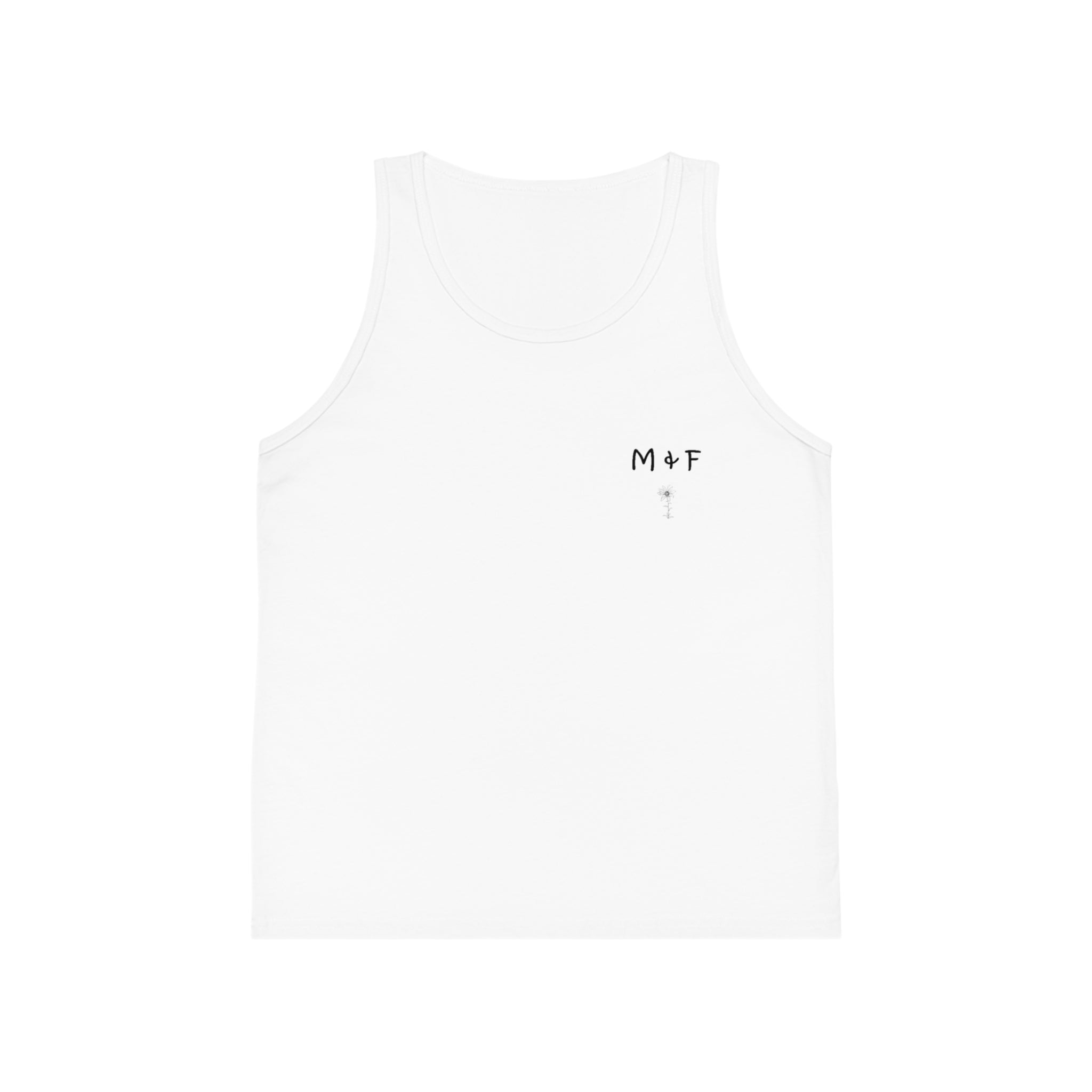 Kid's Jersey Tank Top (Shadow Flower 1)