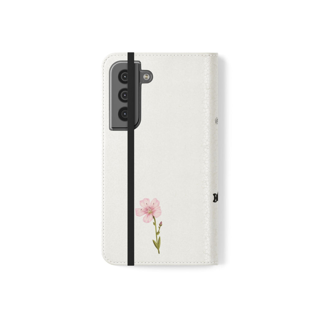 Flip Cases (Pink Flower)