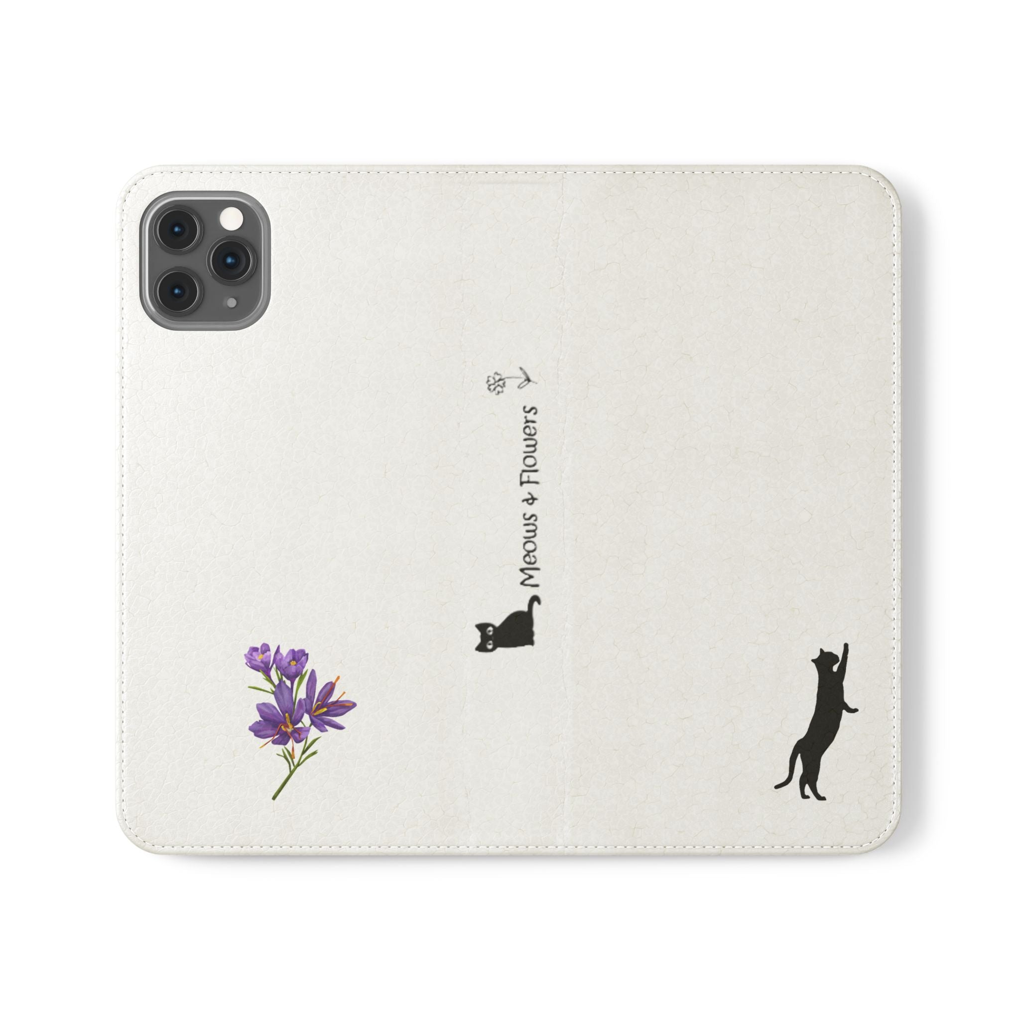 Flip Cases (Purple Flower)