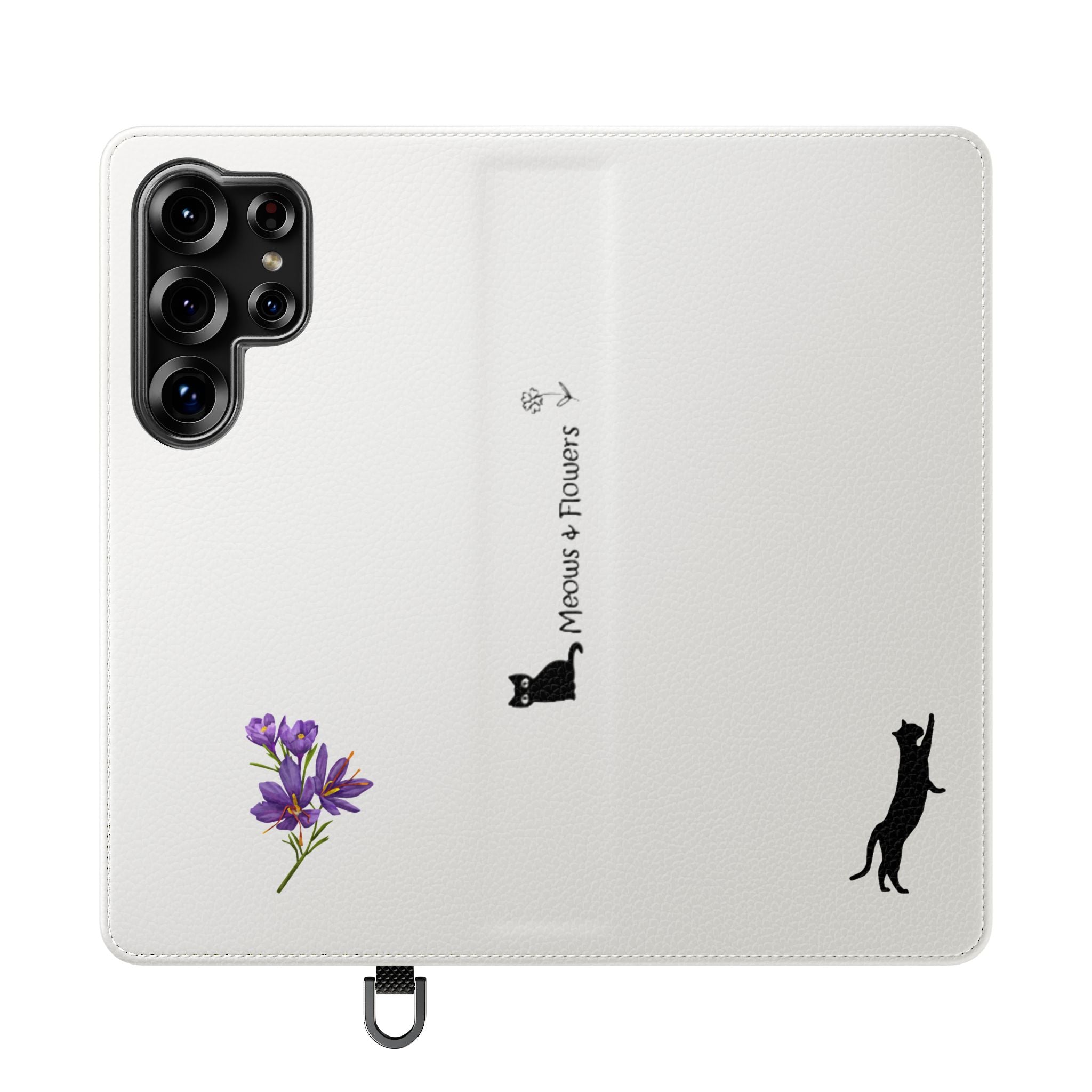 Flip Cases (Purple Flower)