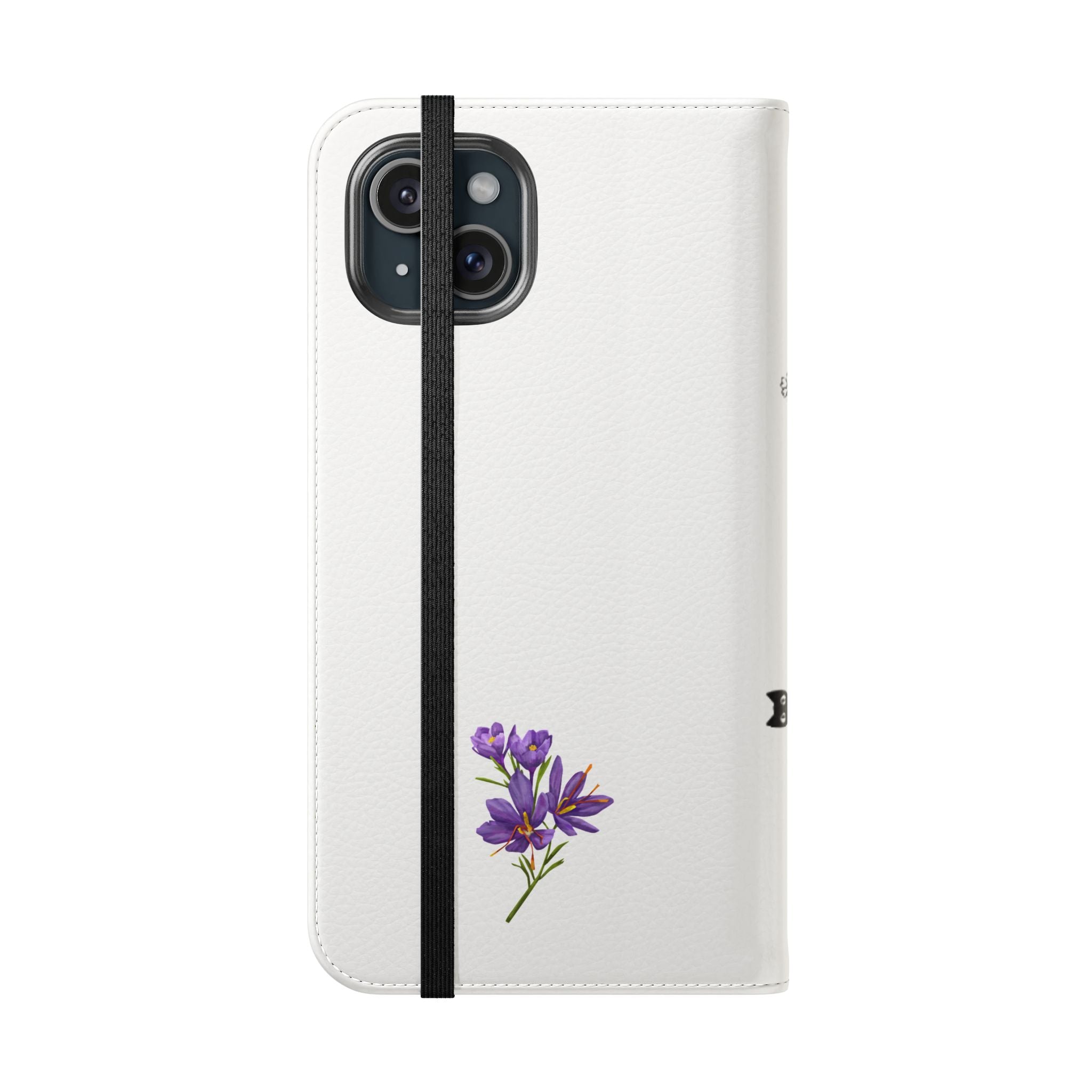 Flip Cases (Purple Flower)