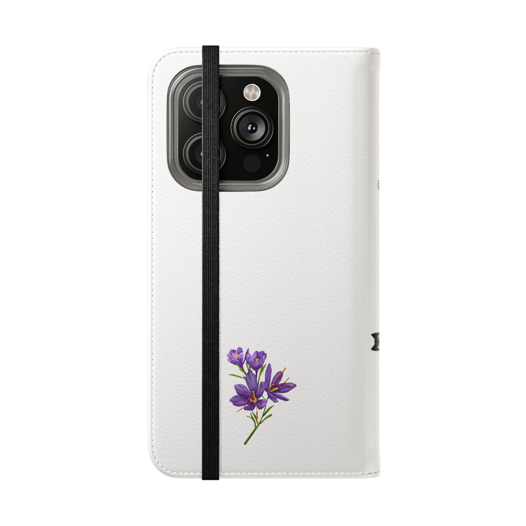 Flip Cases (Purple Flower)