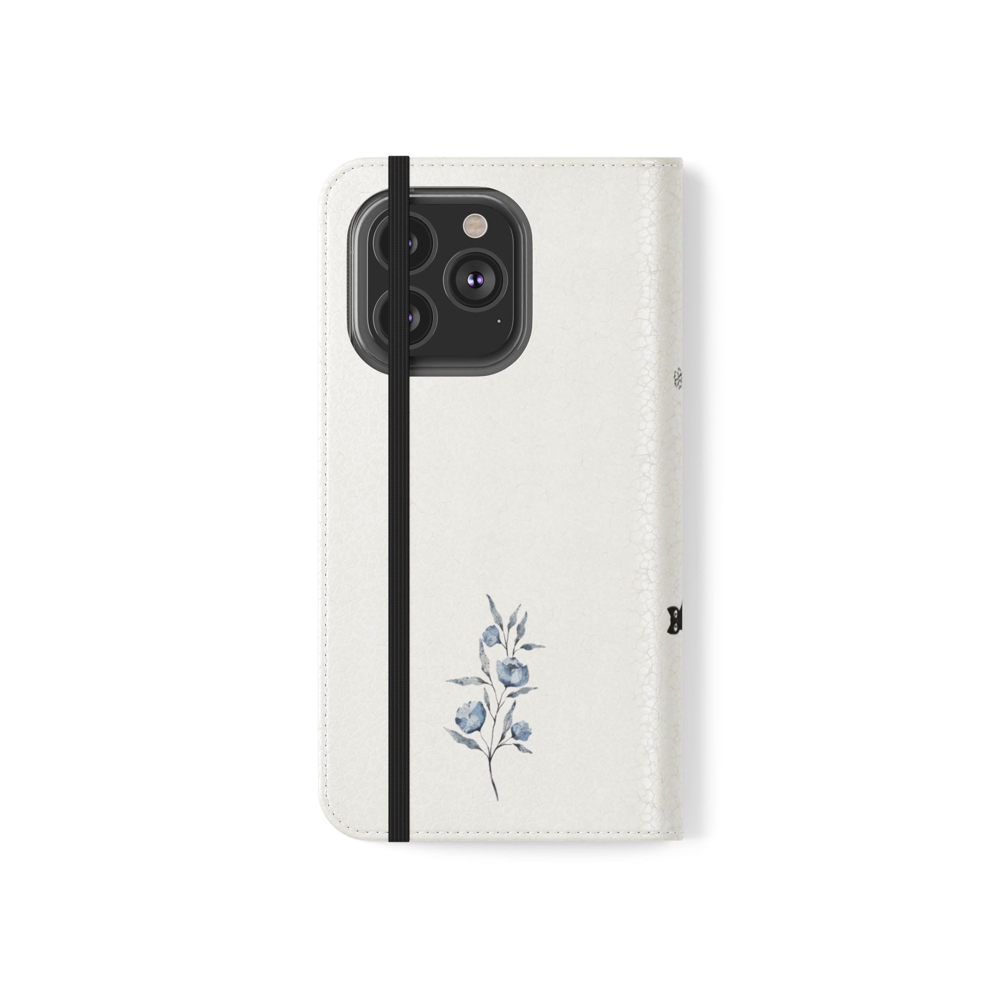 Flip Cases (Light Blue Flower)