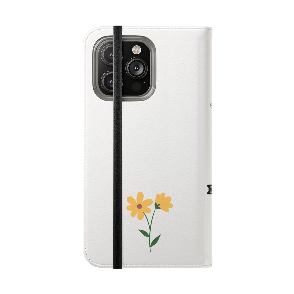 Flip Cases (Yellow Flower)