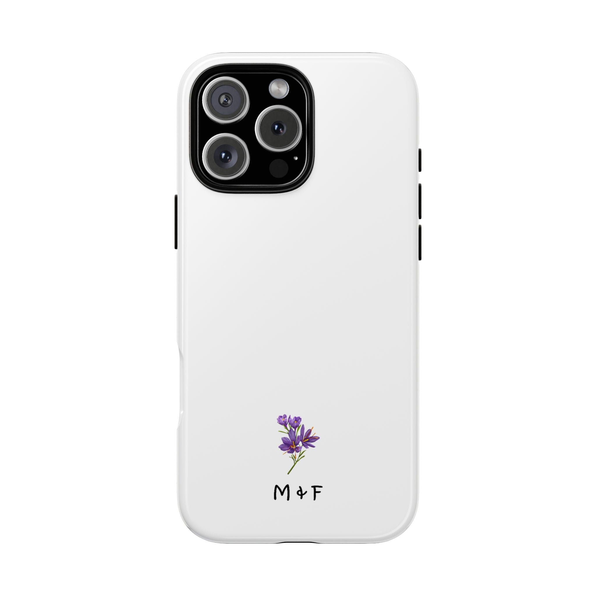 Tough Phone Case (Purple Flower)
