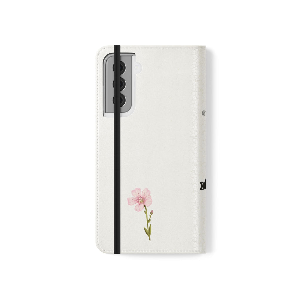Flip Cases (Pink Flower)