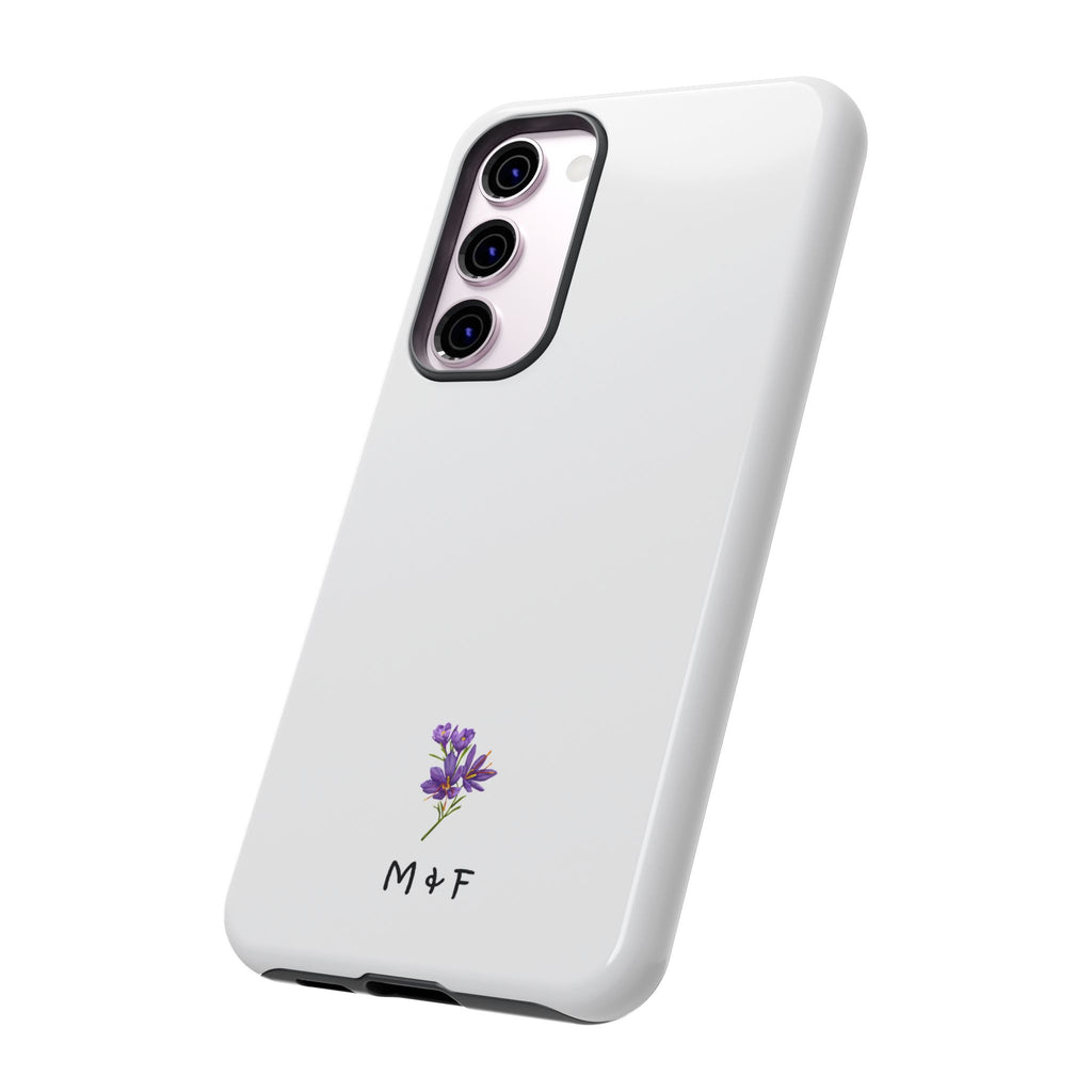 Tough Phone Case (Purple Flower)