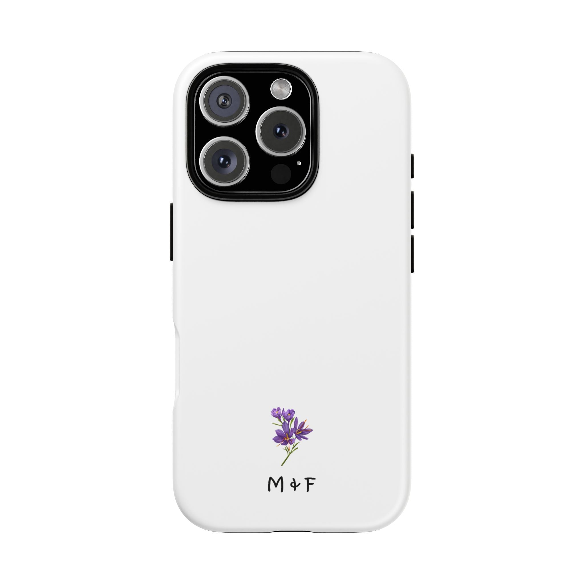 Tough Phone Case (Purple Flower)