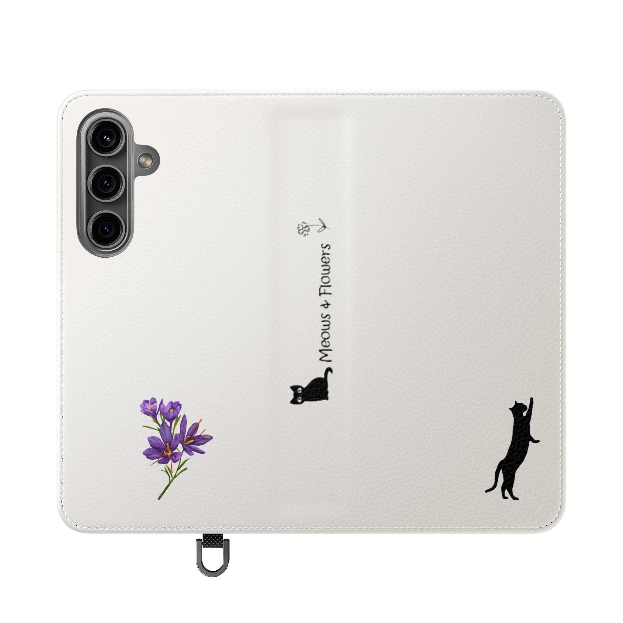 Flip Cases (Purple Flower)