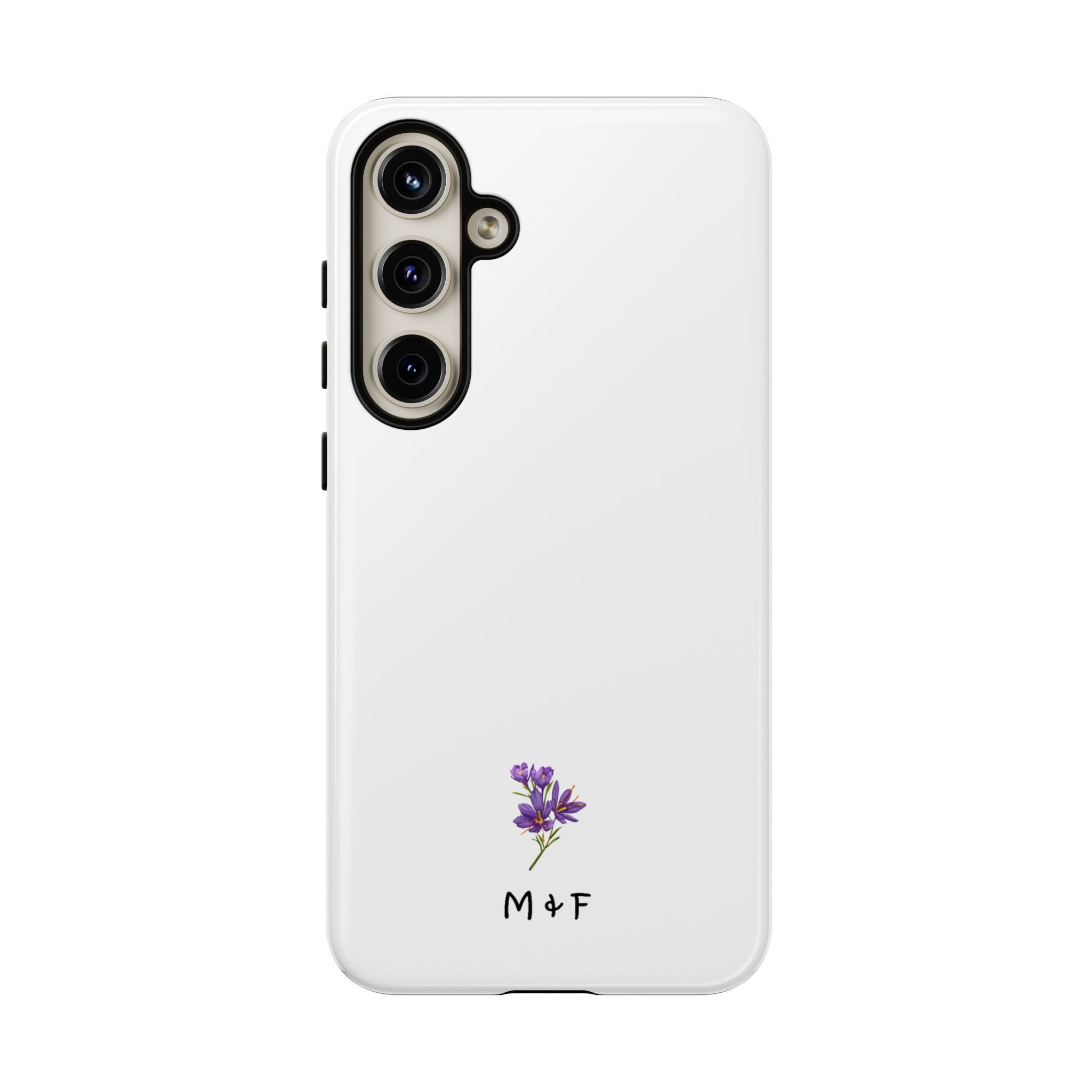 Tough Phone Case (Purple Flower)