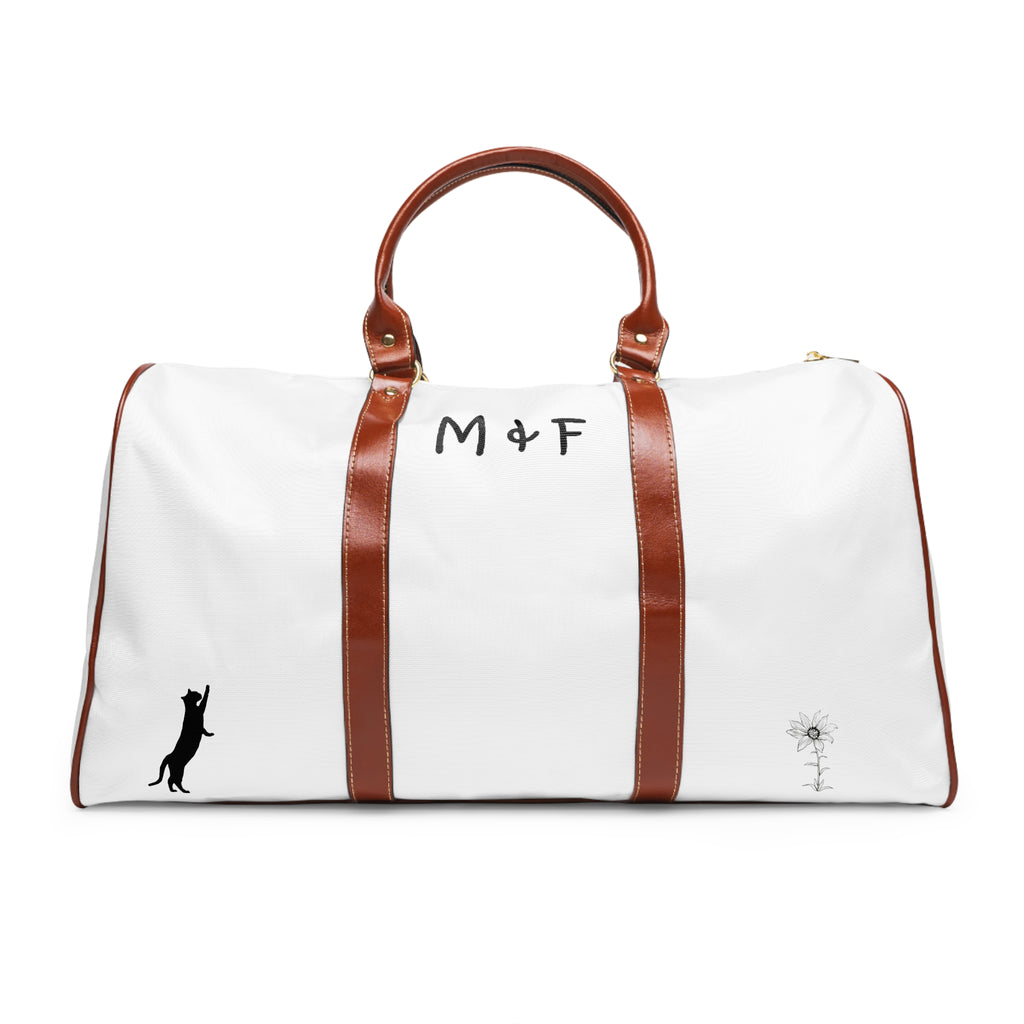 Waterproof Travel Bag (Shadow Flower 1)