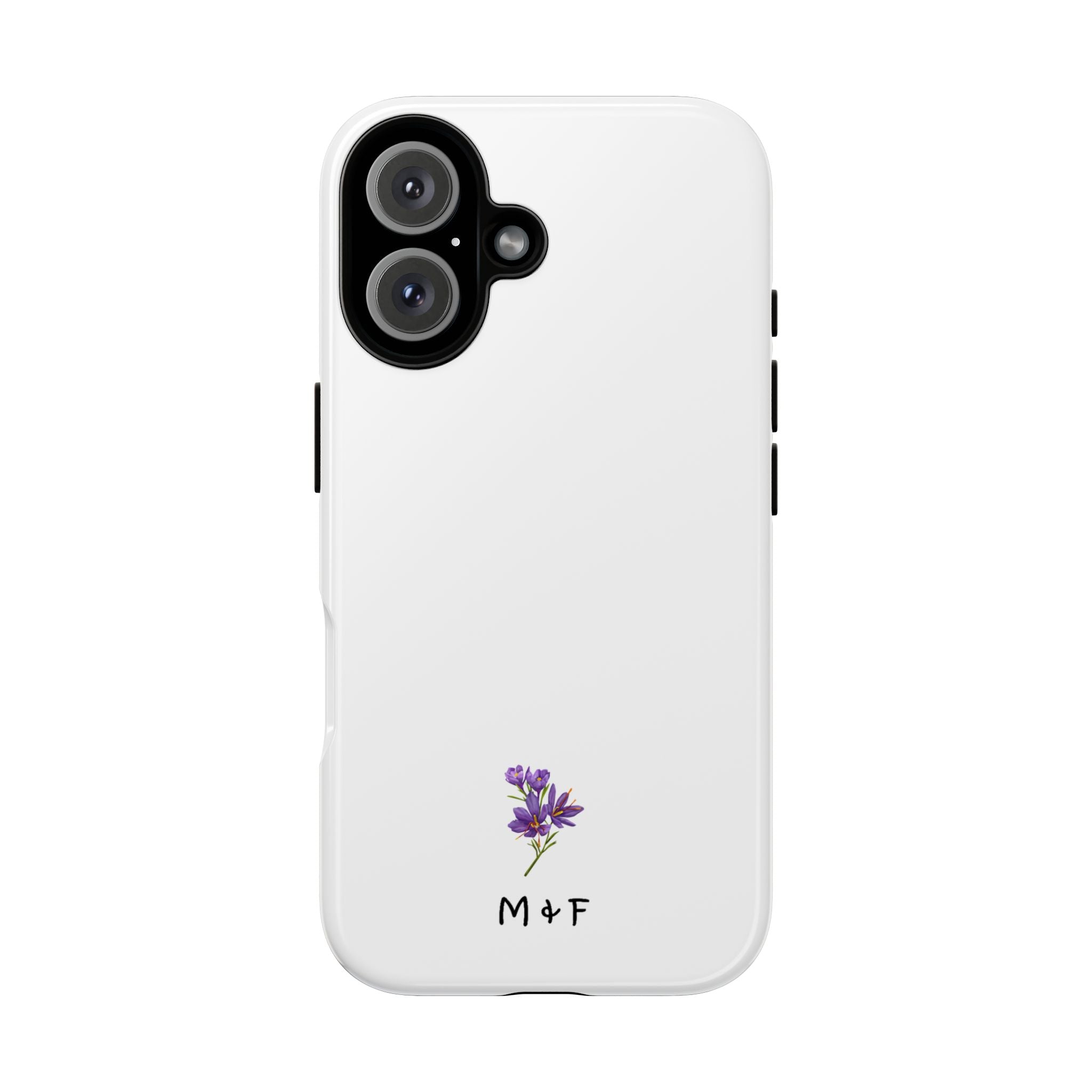 Tough Phone Case (Purple Flower)