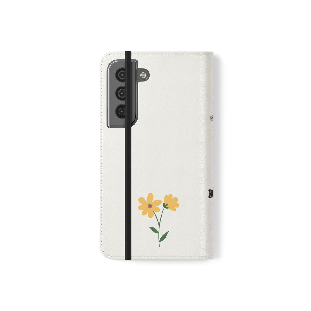 Flip Cases (Yellow Flower)
