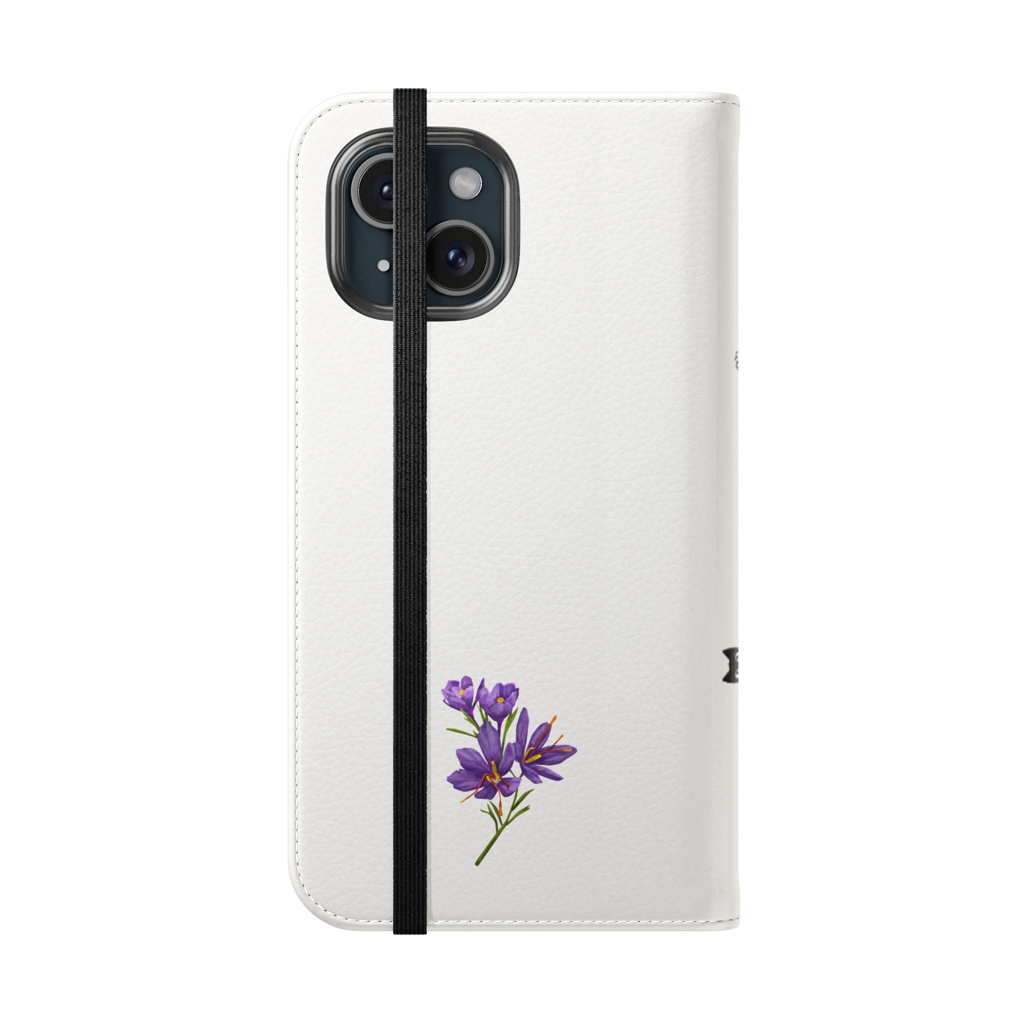 Flip Cases (Purple Flower)
