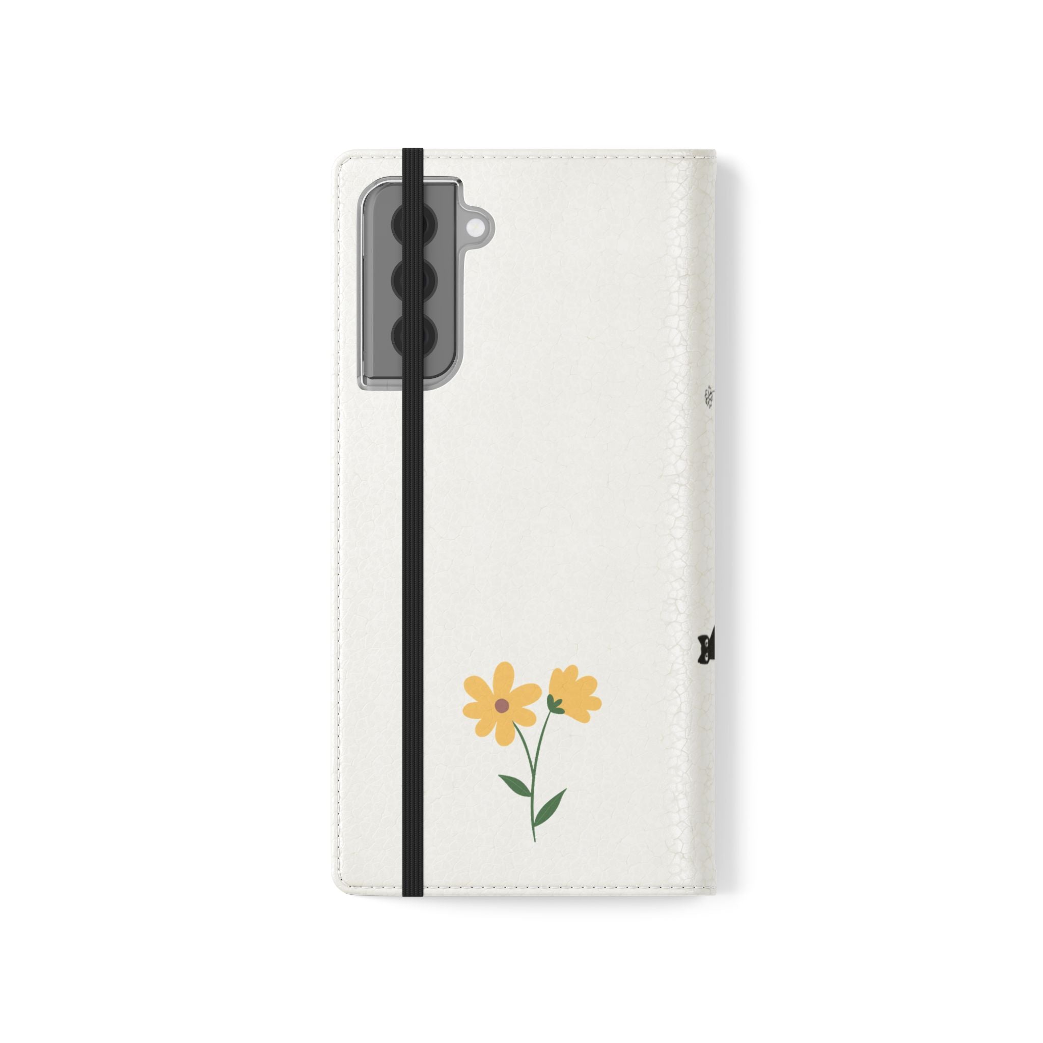 Flip Cases (Yellow Flower)