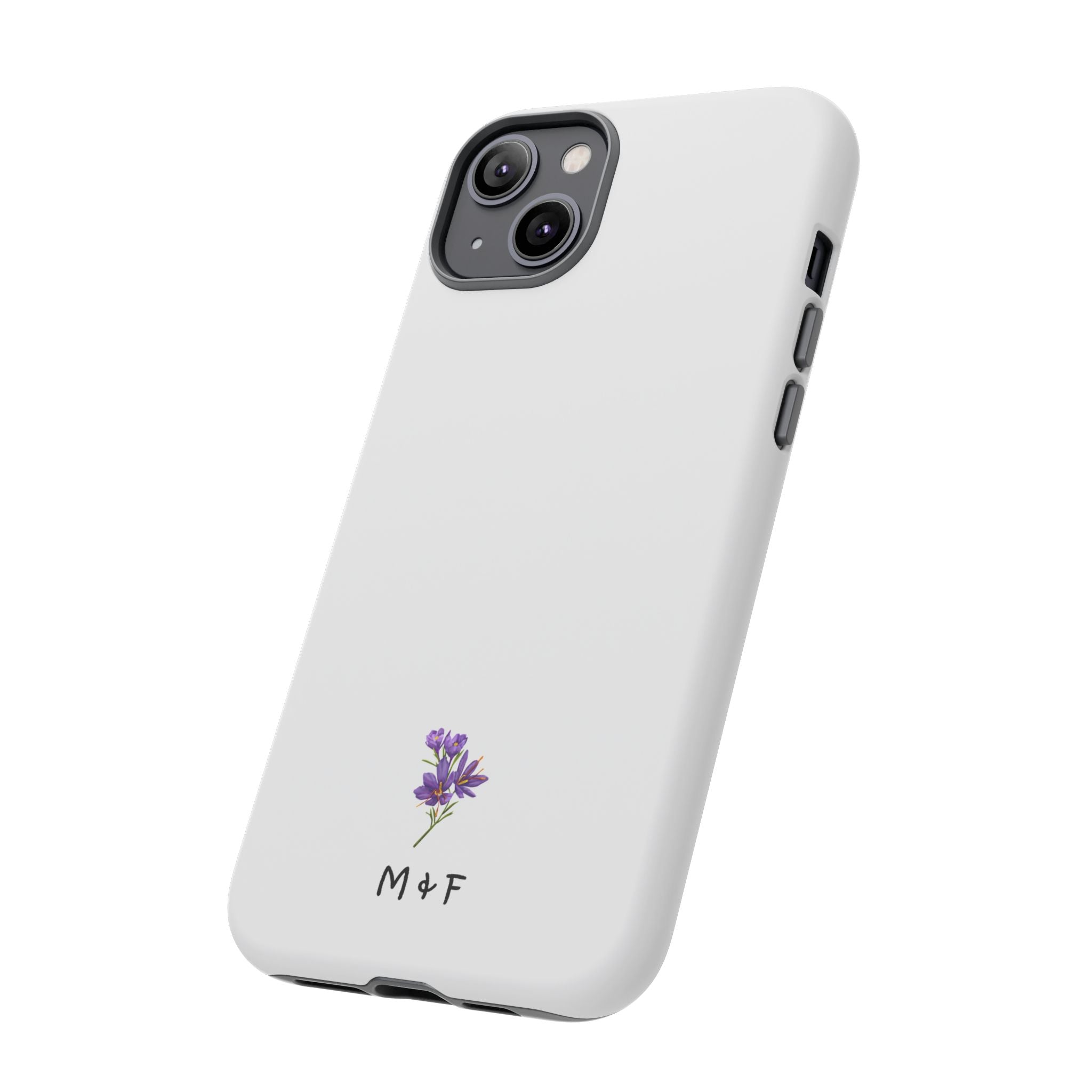 Tough Phone Case (Purple Flower)