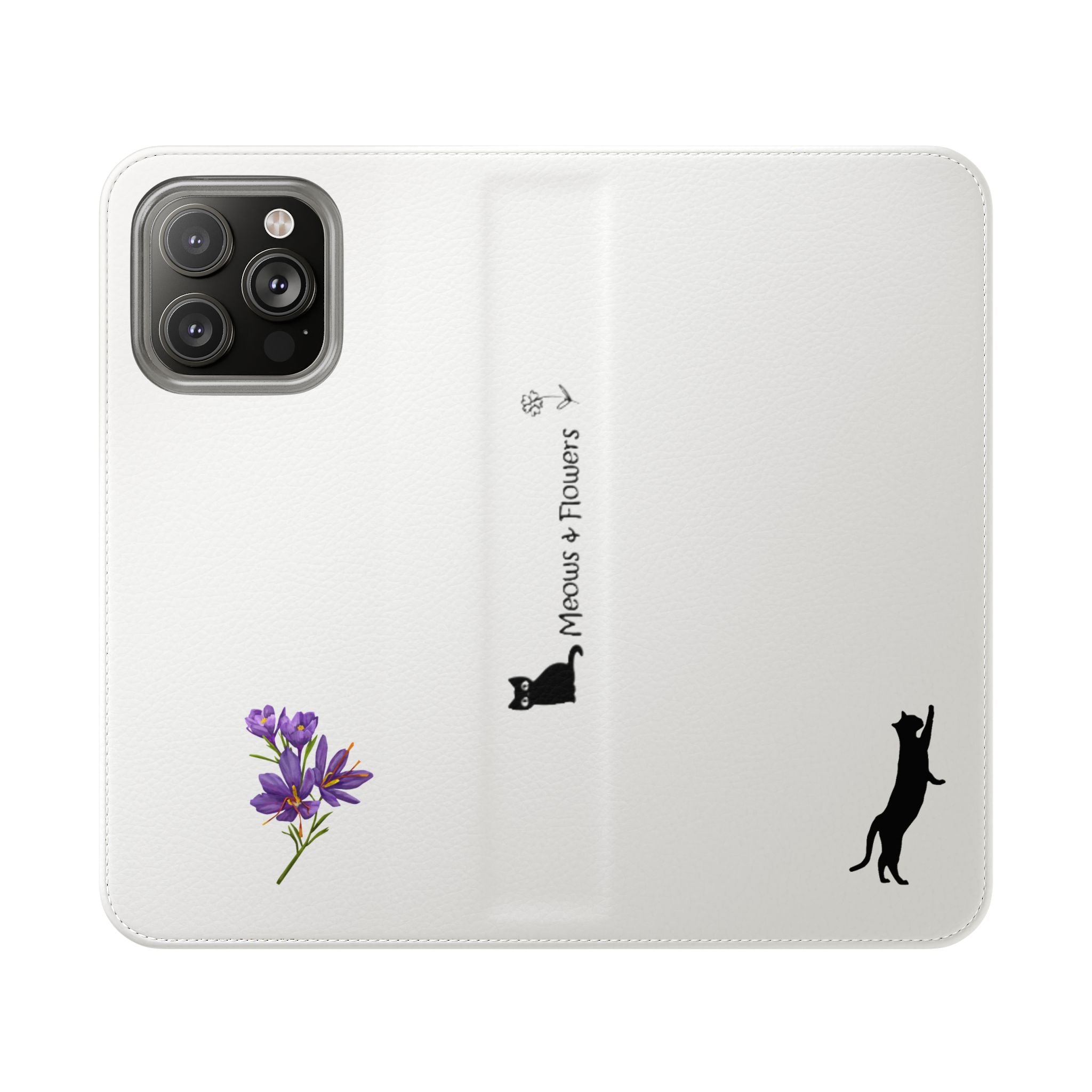 Flip Cases (Purple Flower)