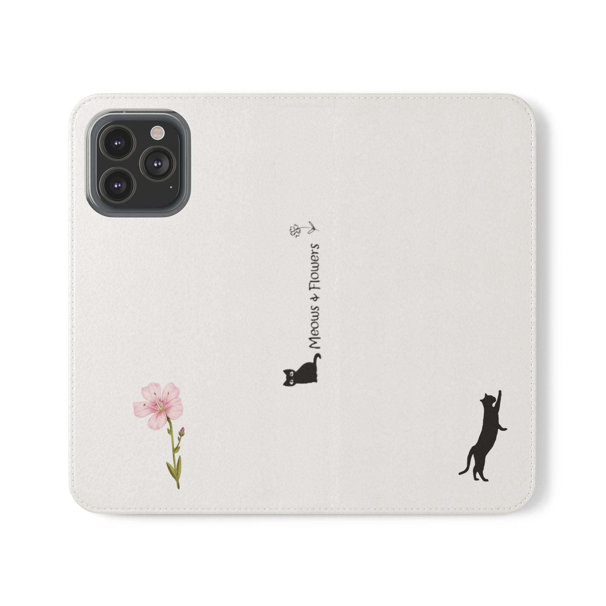 Flip Cases (Pink Flower)