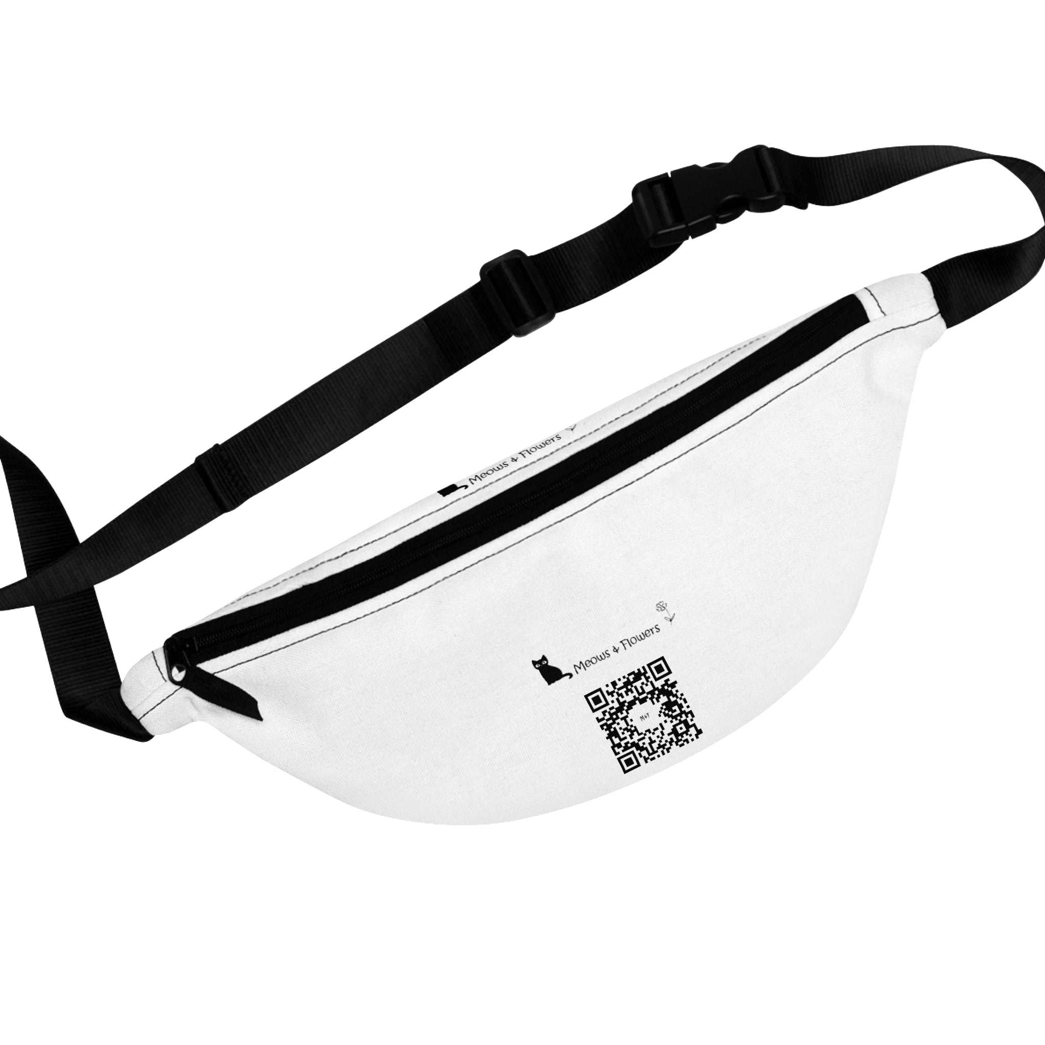 Fanny Pack-Bum Bag (Meows & Flowers)