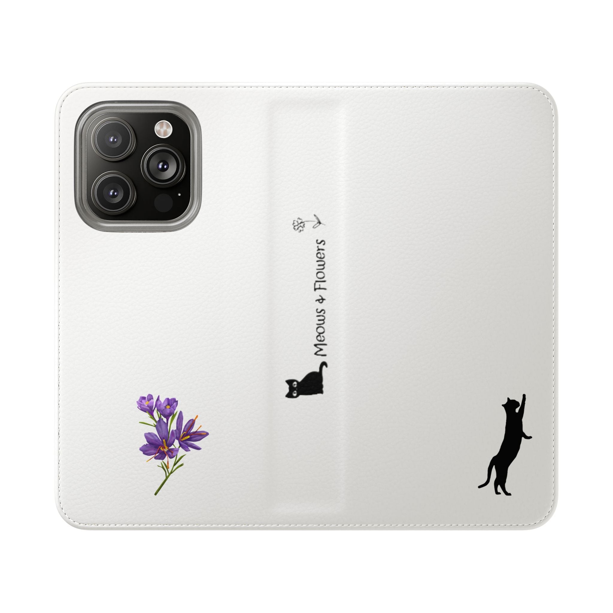 Flip Cases (Purple Flower)