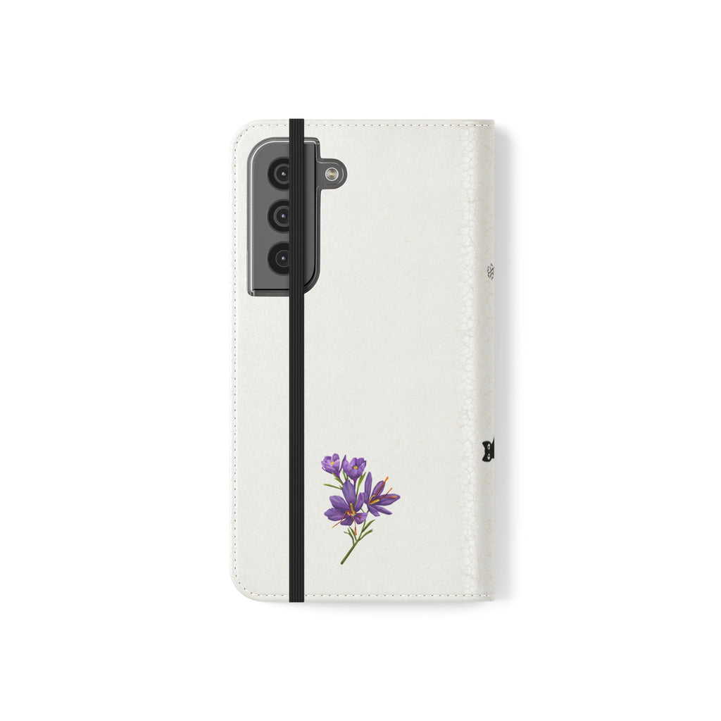 Flip Cases (Purple Flower)