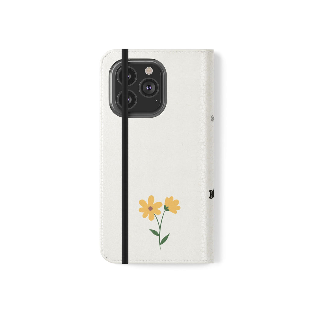 Flip Cases (Yellow Flower)