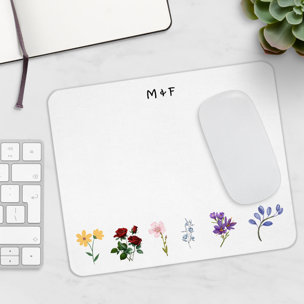 Mouse Pad (Colourful Flowers)