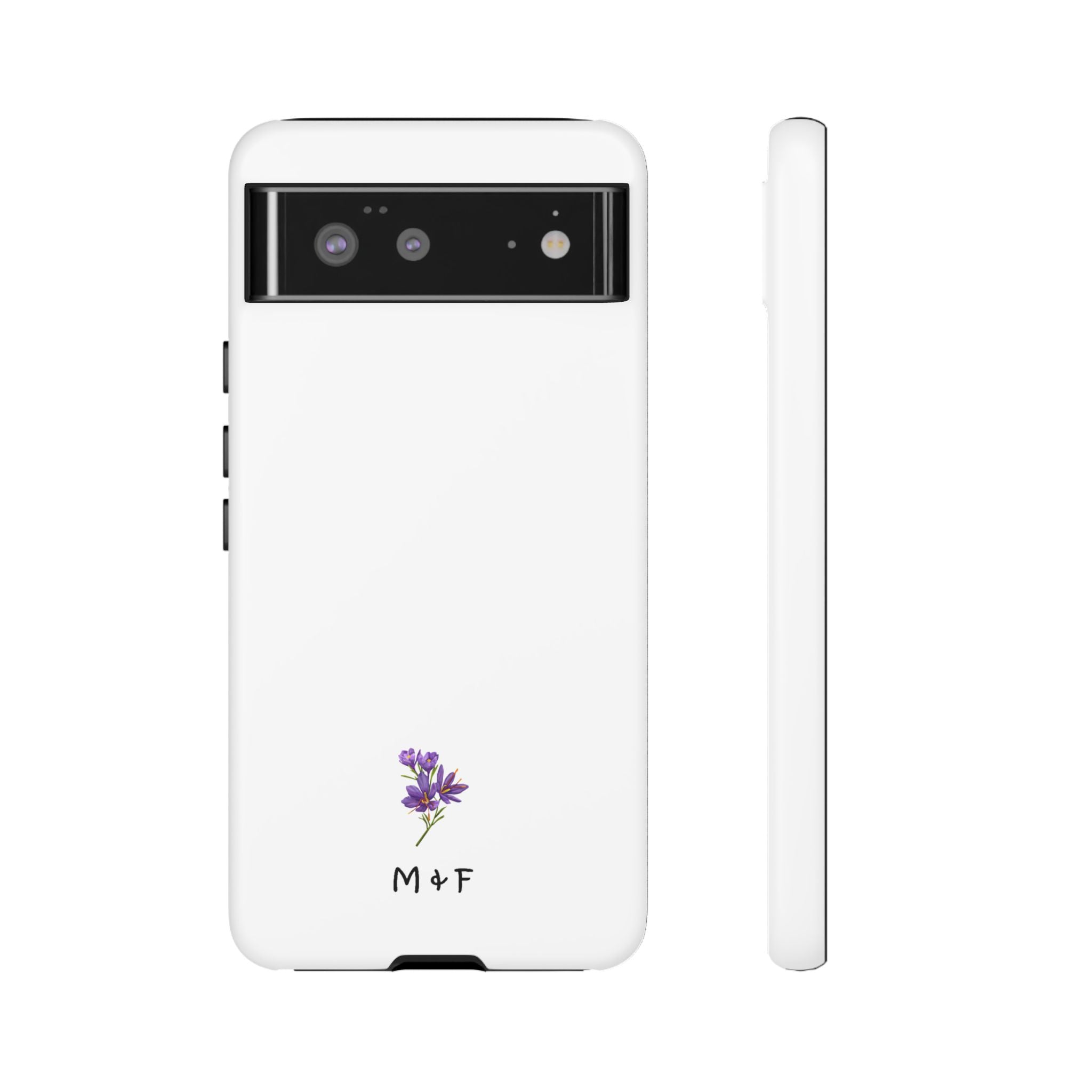 Tough Phone Case (Purple Flower)