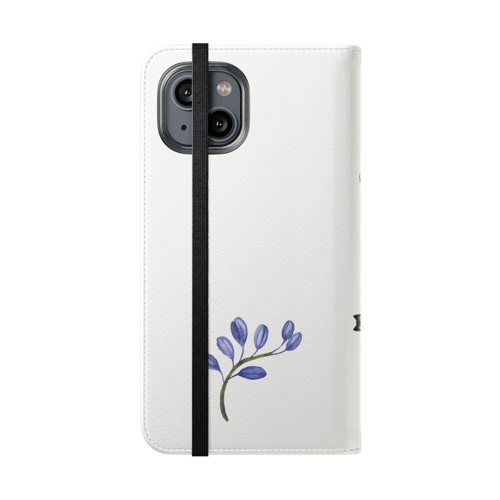 Flip Cases (Blue Flower)