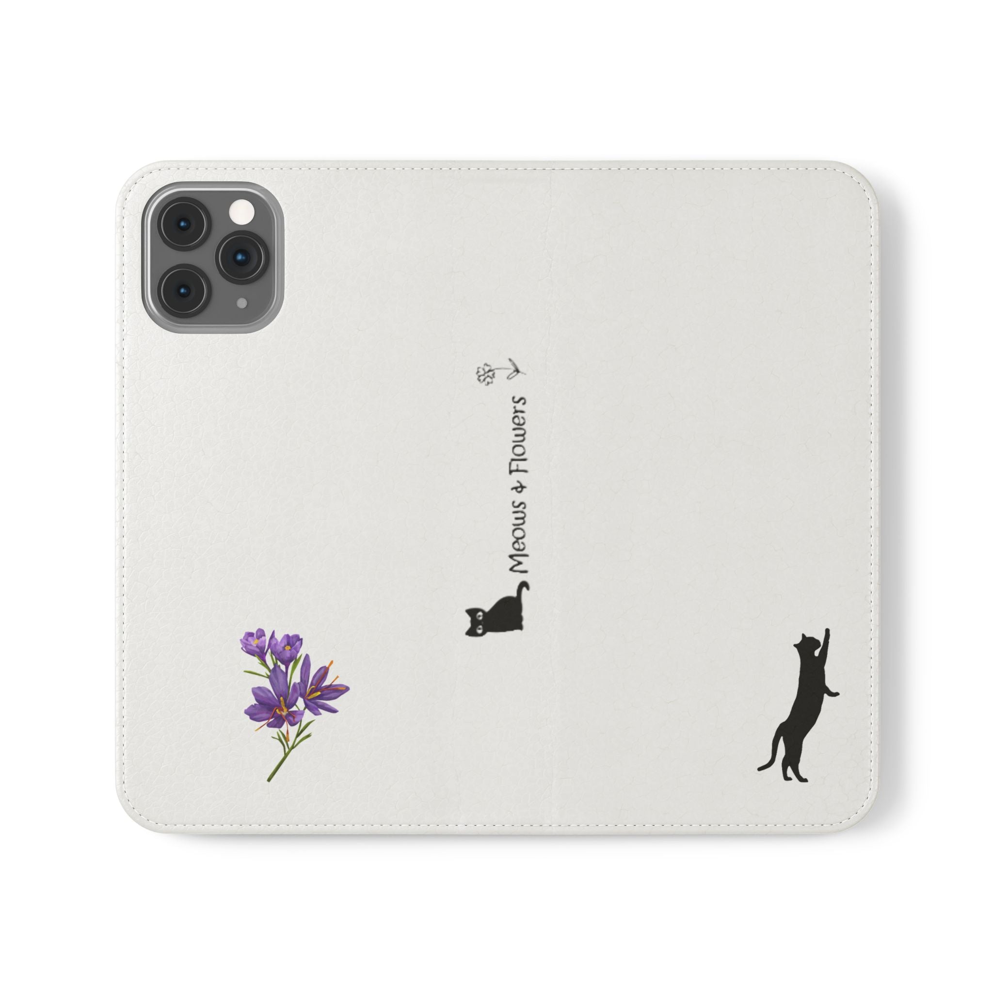 Flip Cases (Purple Flower)