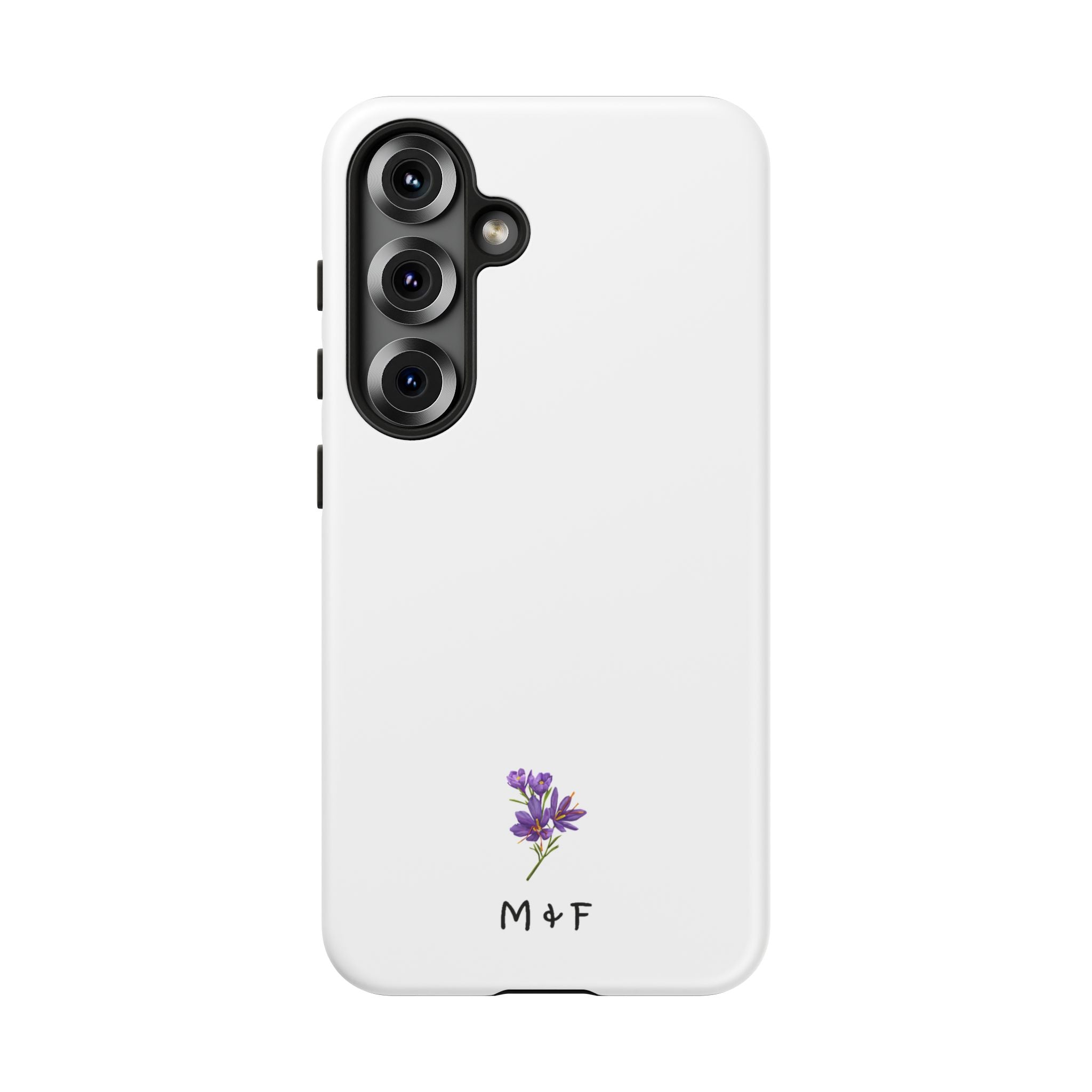 Tough Phone Case (Purple Flower)