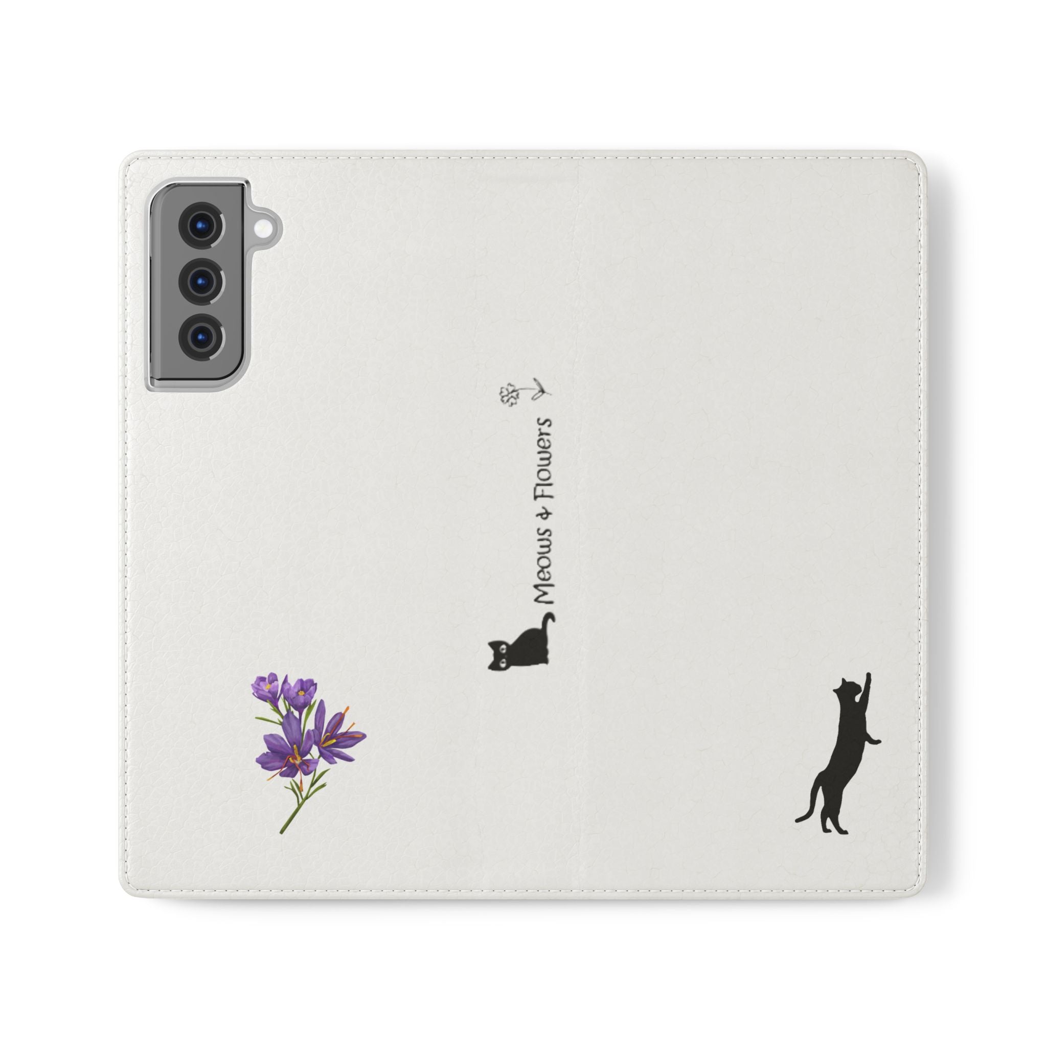 Flip Cases (Purple Flower)