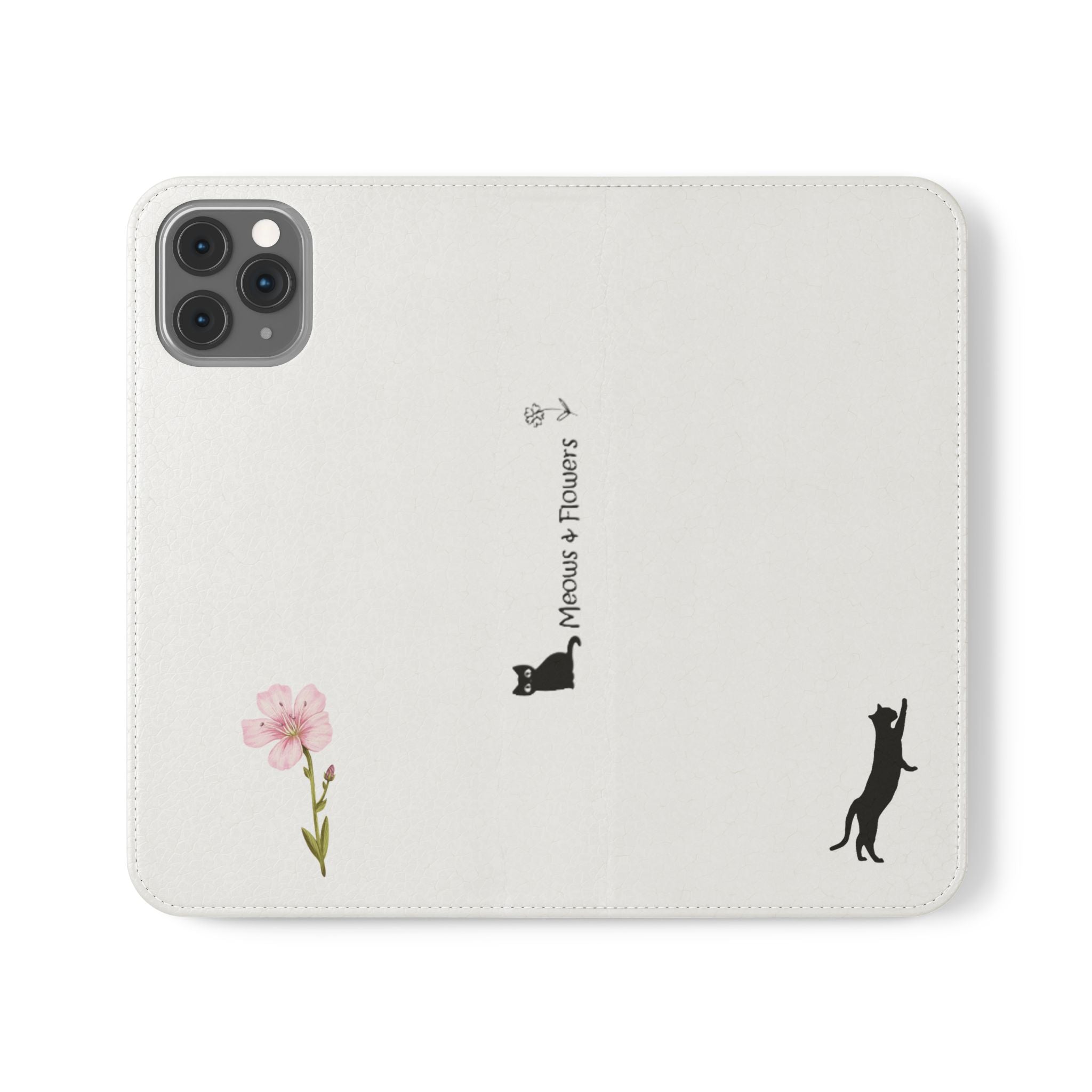 Flip Cases (Pink Flower)