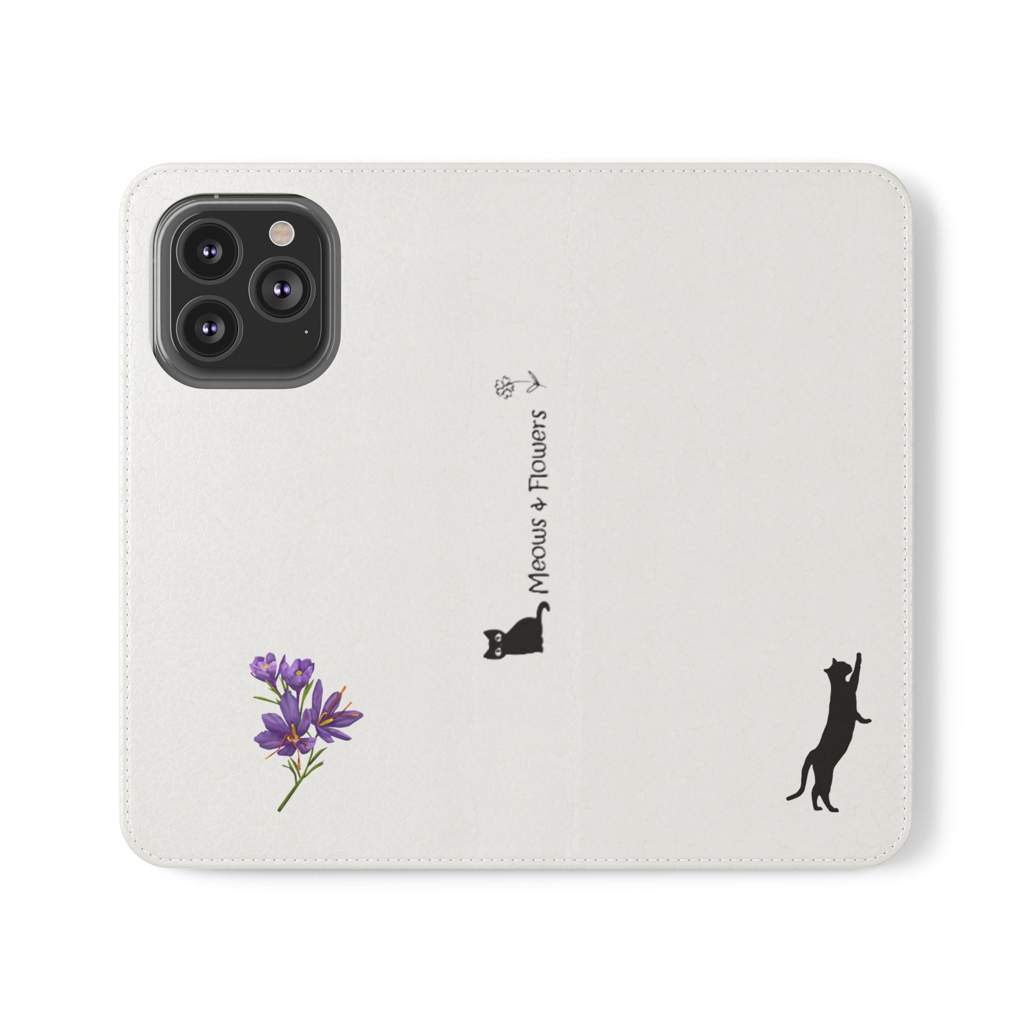 Flip Cases (Purple Flower)