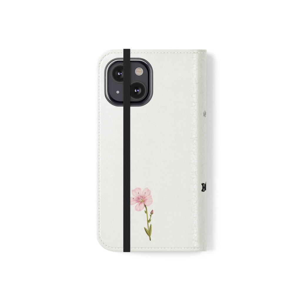 Flip Cases (Pink Flower)