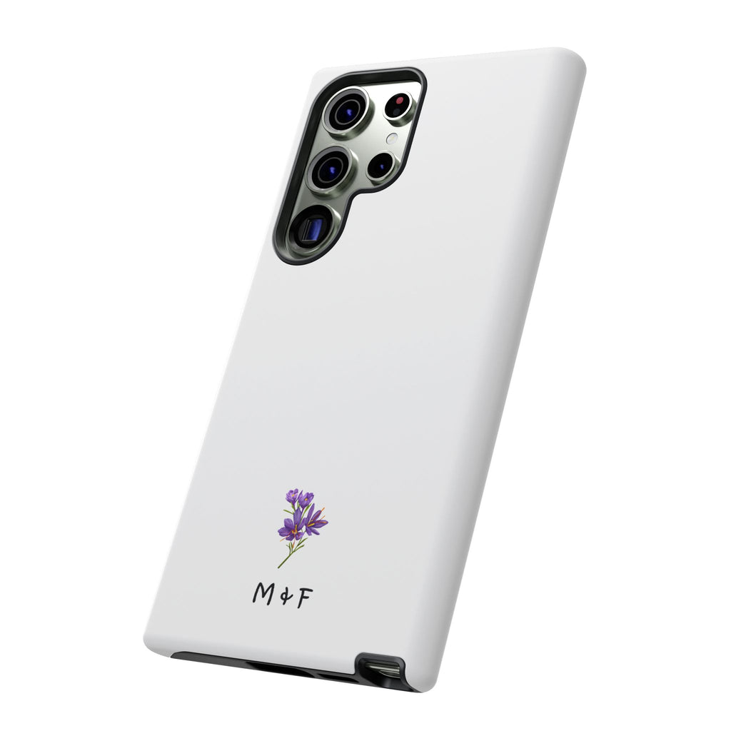Tough Phone Case (Purple Flower)