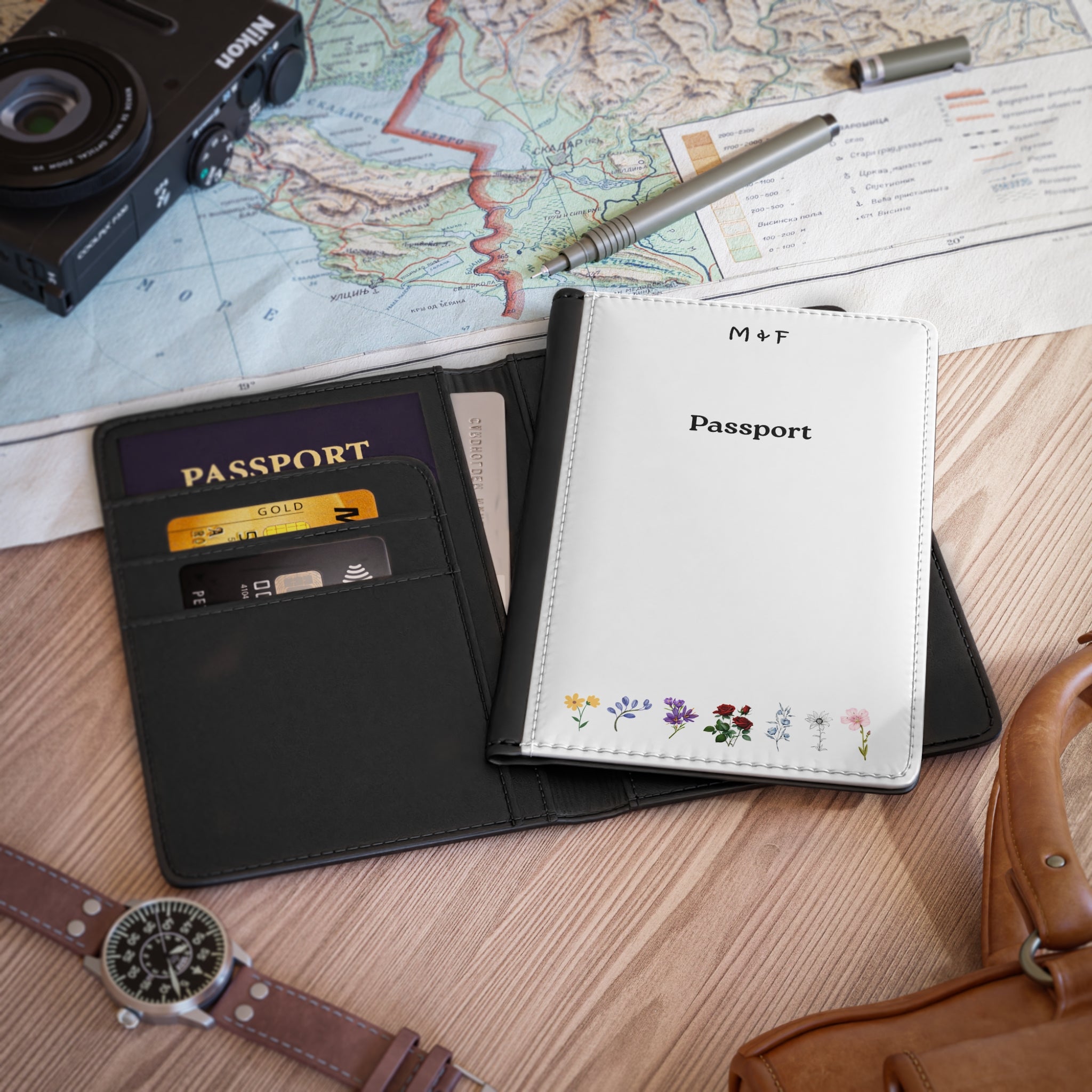 Passport Cover (All Flowers)