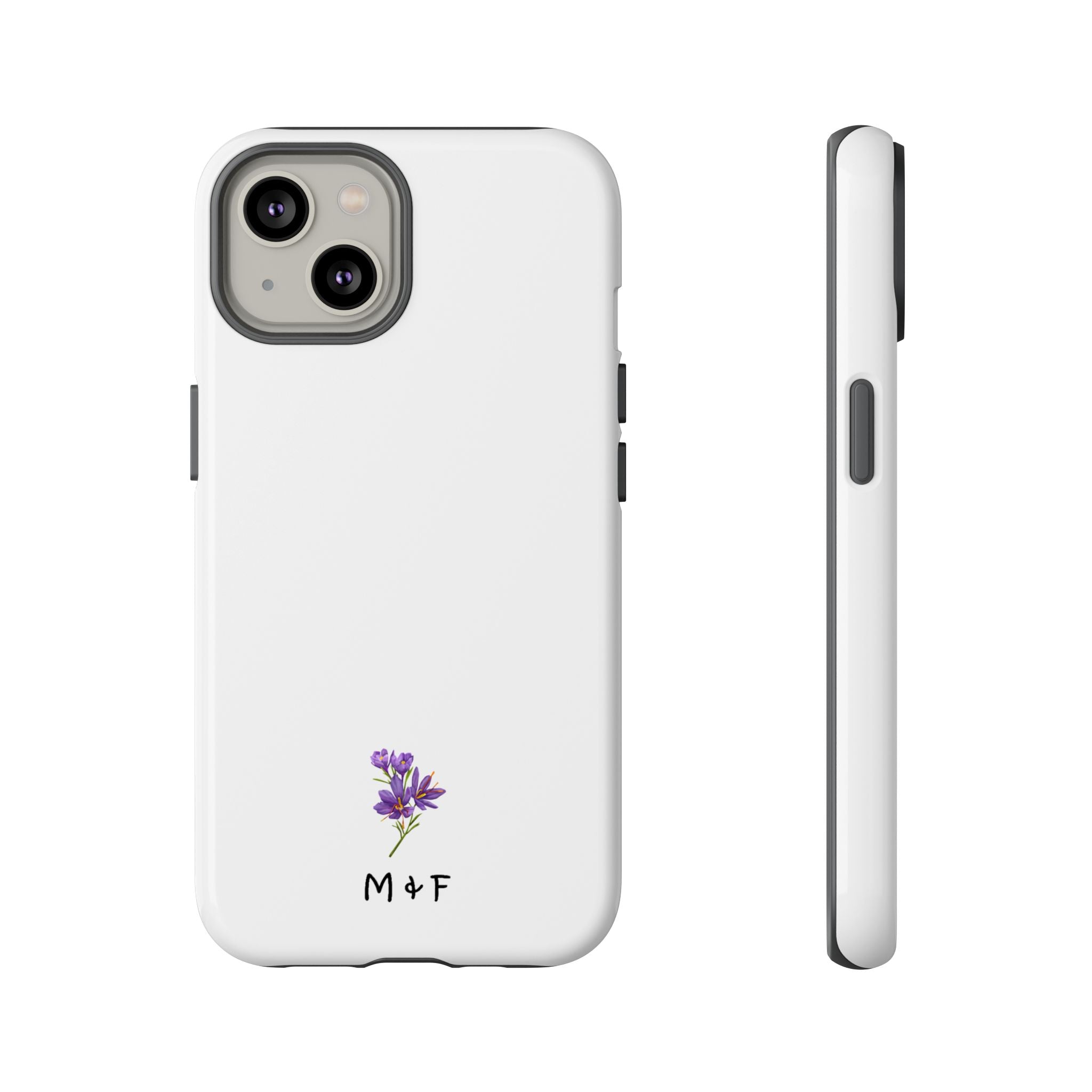 Tough Phone Case (Purple Flower)