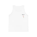 Kid's Jersey Tank Top (Pink Flower)