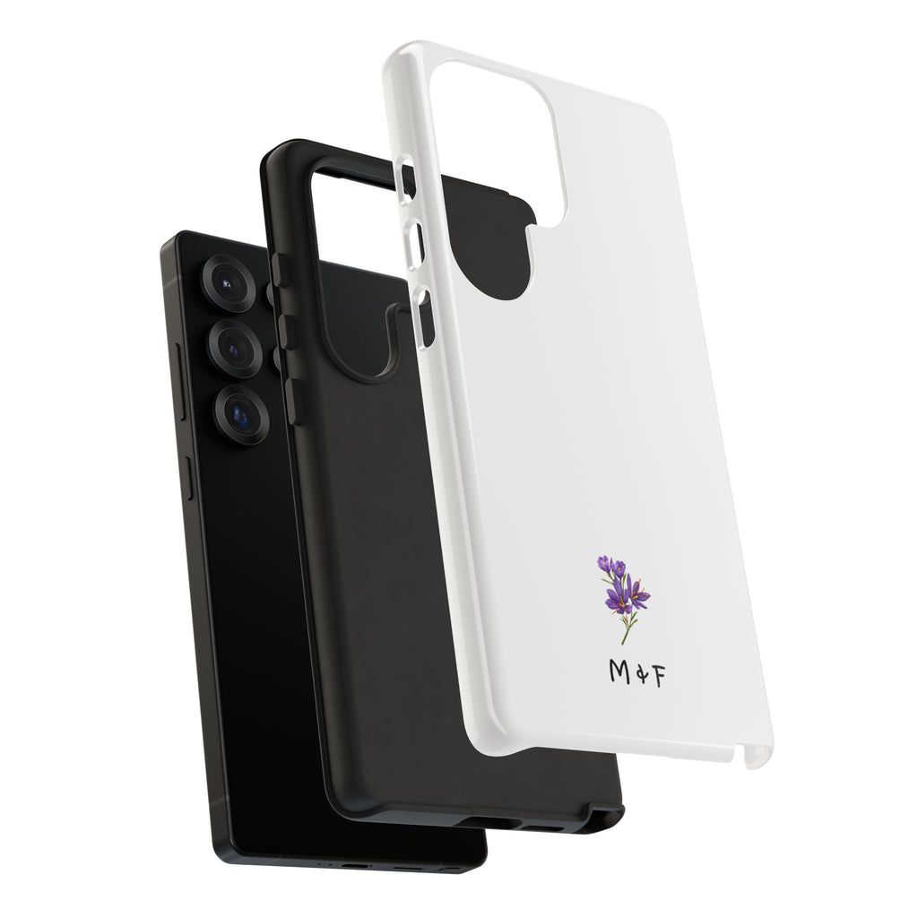 Tough Phone Case (Purple Flower)