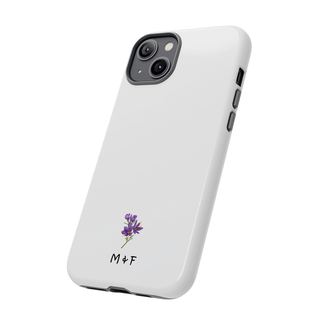 Tough Phone Case (Purple Flower)
