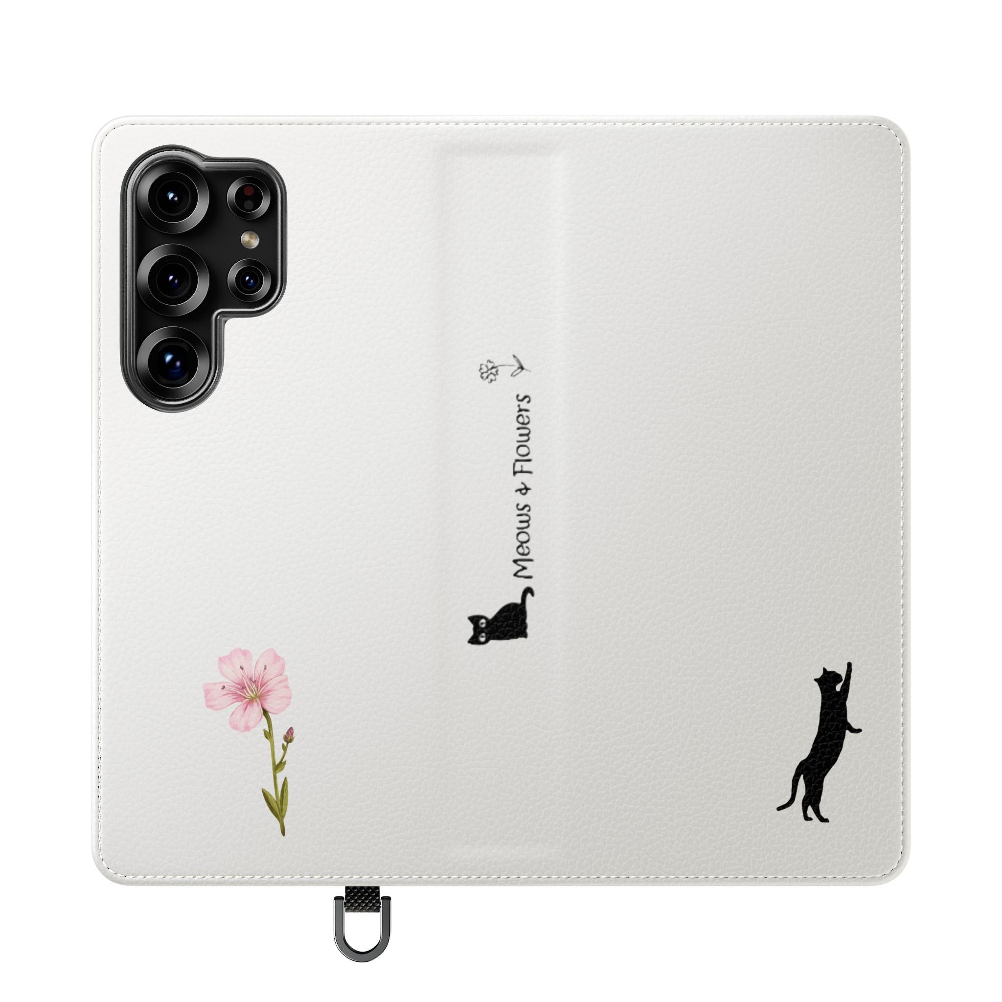 Flip Cases (Pink Flower)